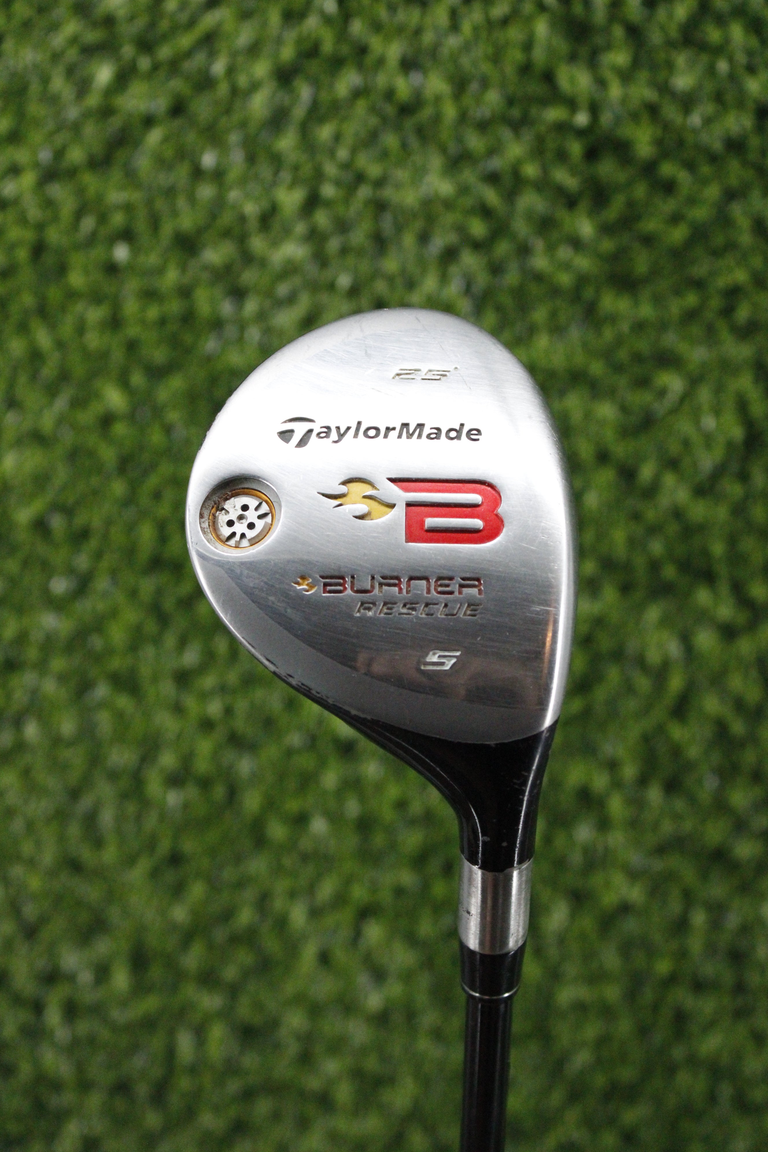 TaylorMade 2008 Burner Rescue 25° 5 Hybrid R Flex 39.25"