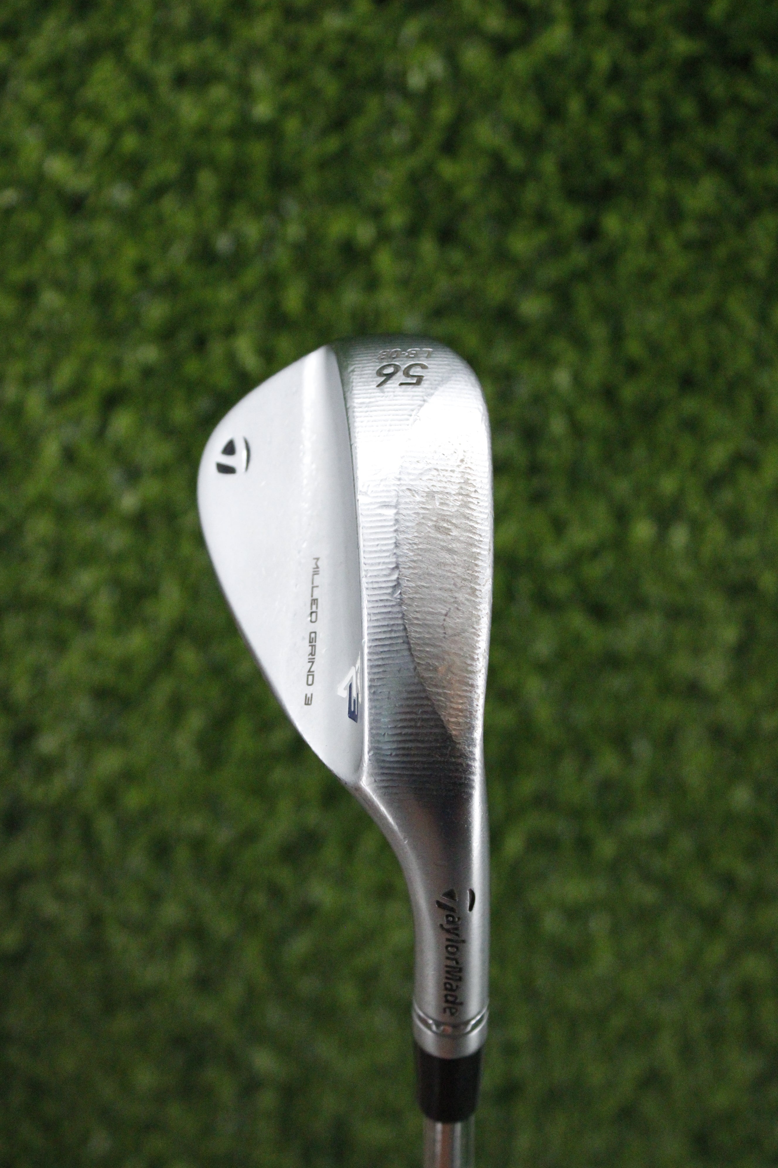 TaylorMade Milled Grind 3 Raw Chrome 56° SW S Flex 34.75"