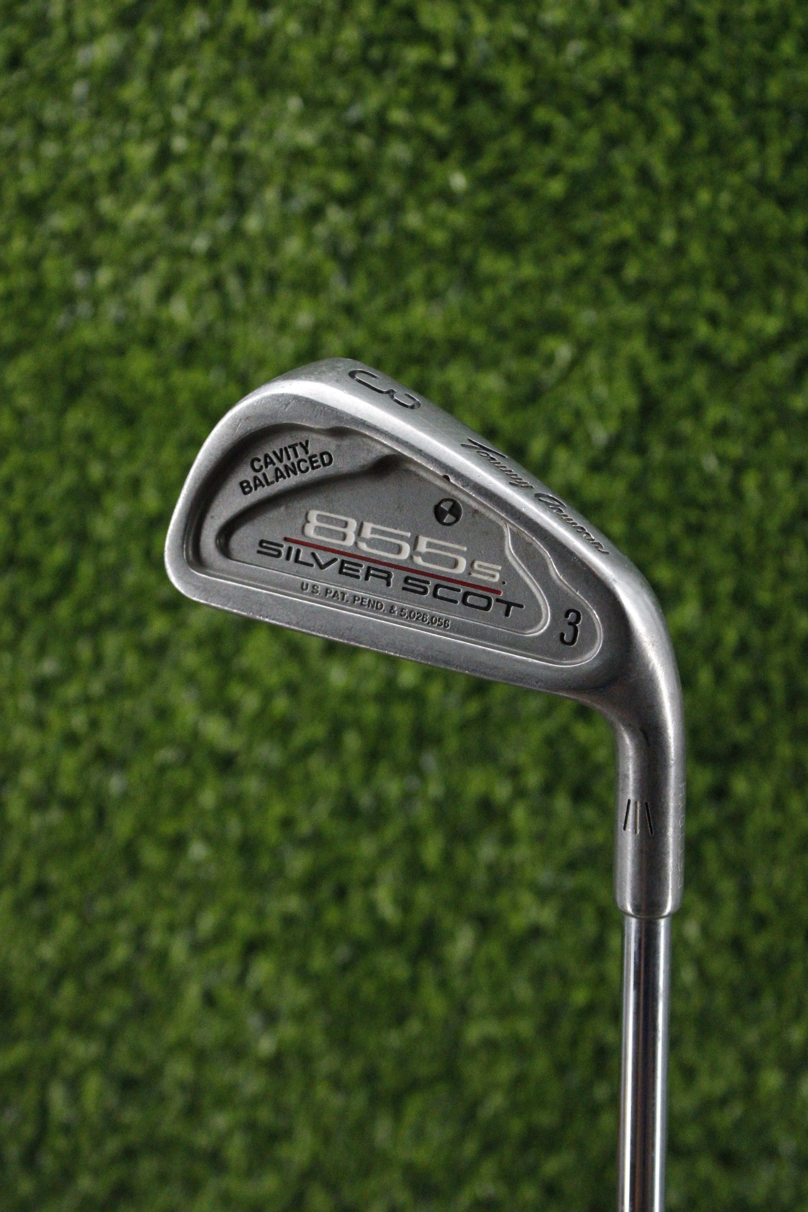 Tommy Armour 855s Silver Scot 3 Iron S Flex 38.5"