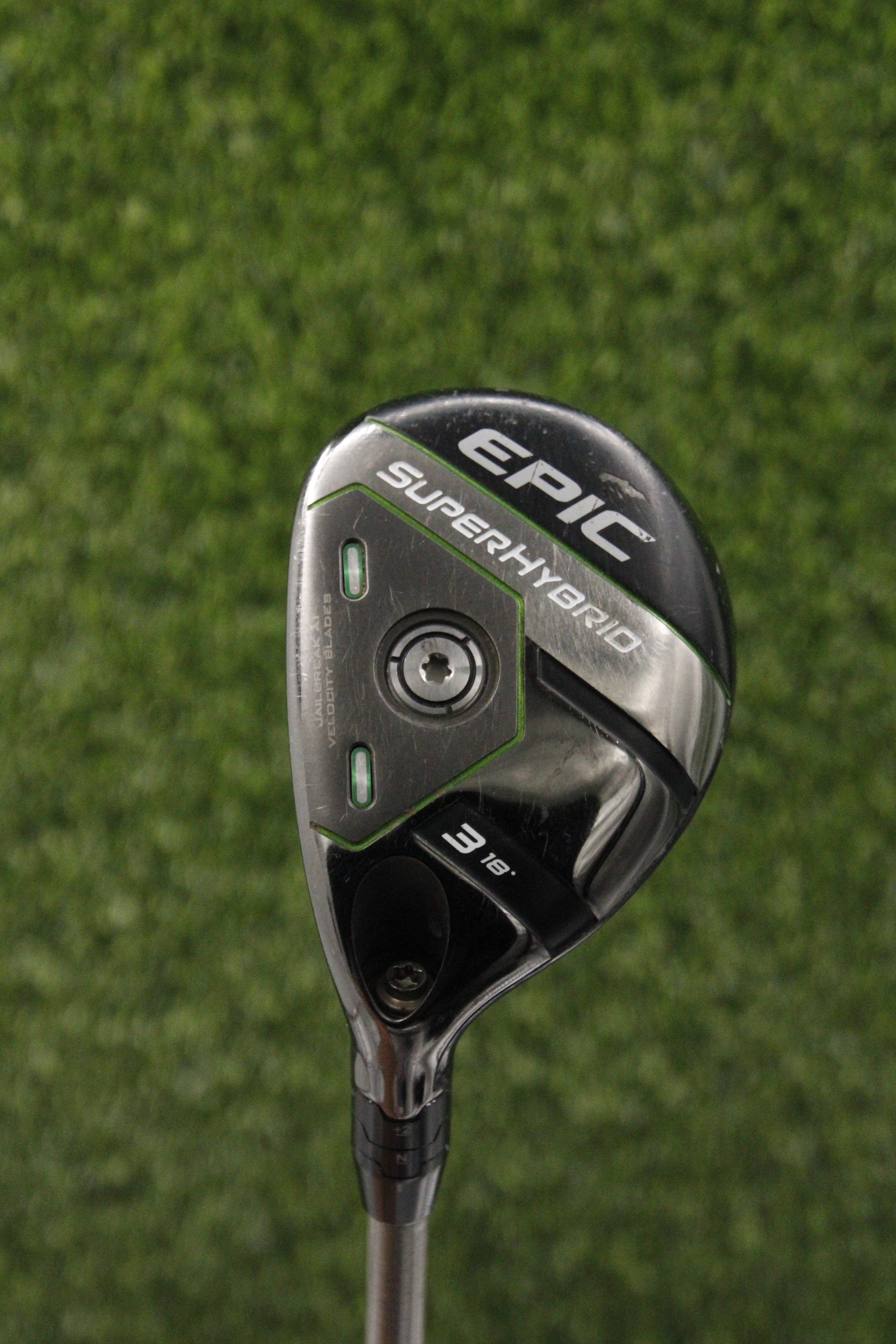 Lefty Callaway Epic Super 18° 3 Hybrid R Flex 40.75"