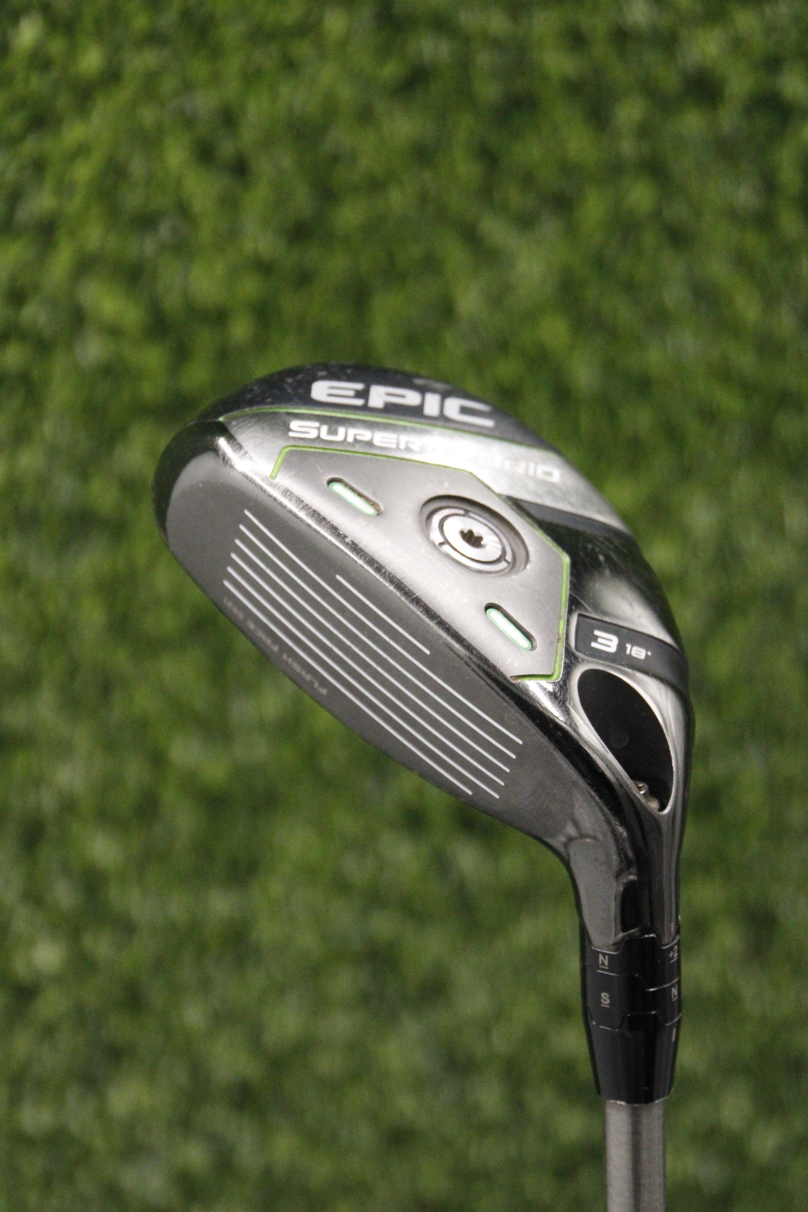 Lefty Callaway Epic Super 18° 3 Hybrid R Flex 40.75"