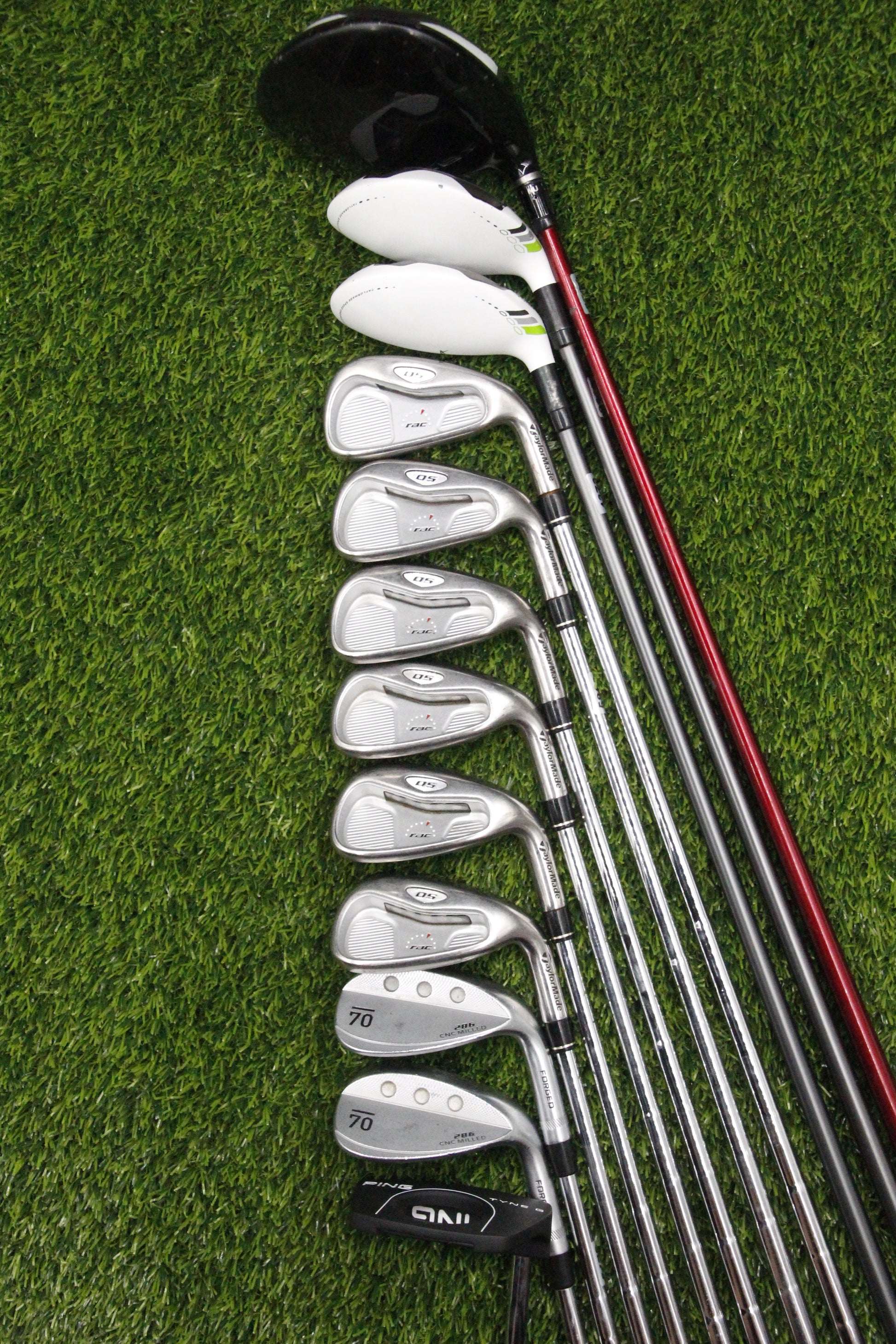 TaylorMade RAC OS 2005 Par Set S Flex +0.5"