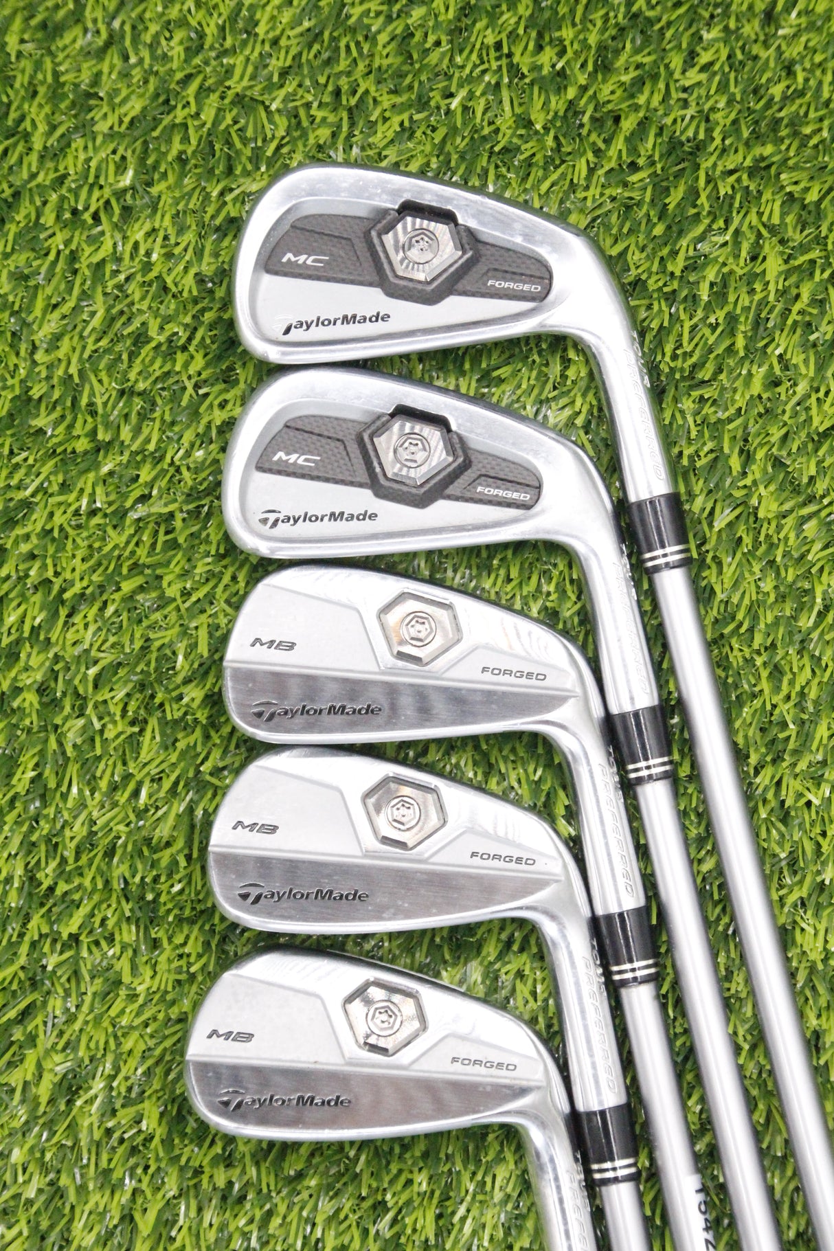 TaylorMade Tour Preferred MC Tour Preferred MB Combo Set Iron Set 5-9i S Flex -0.5"