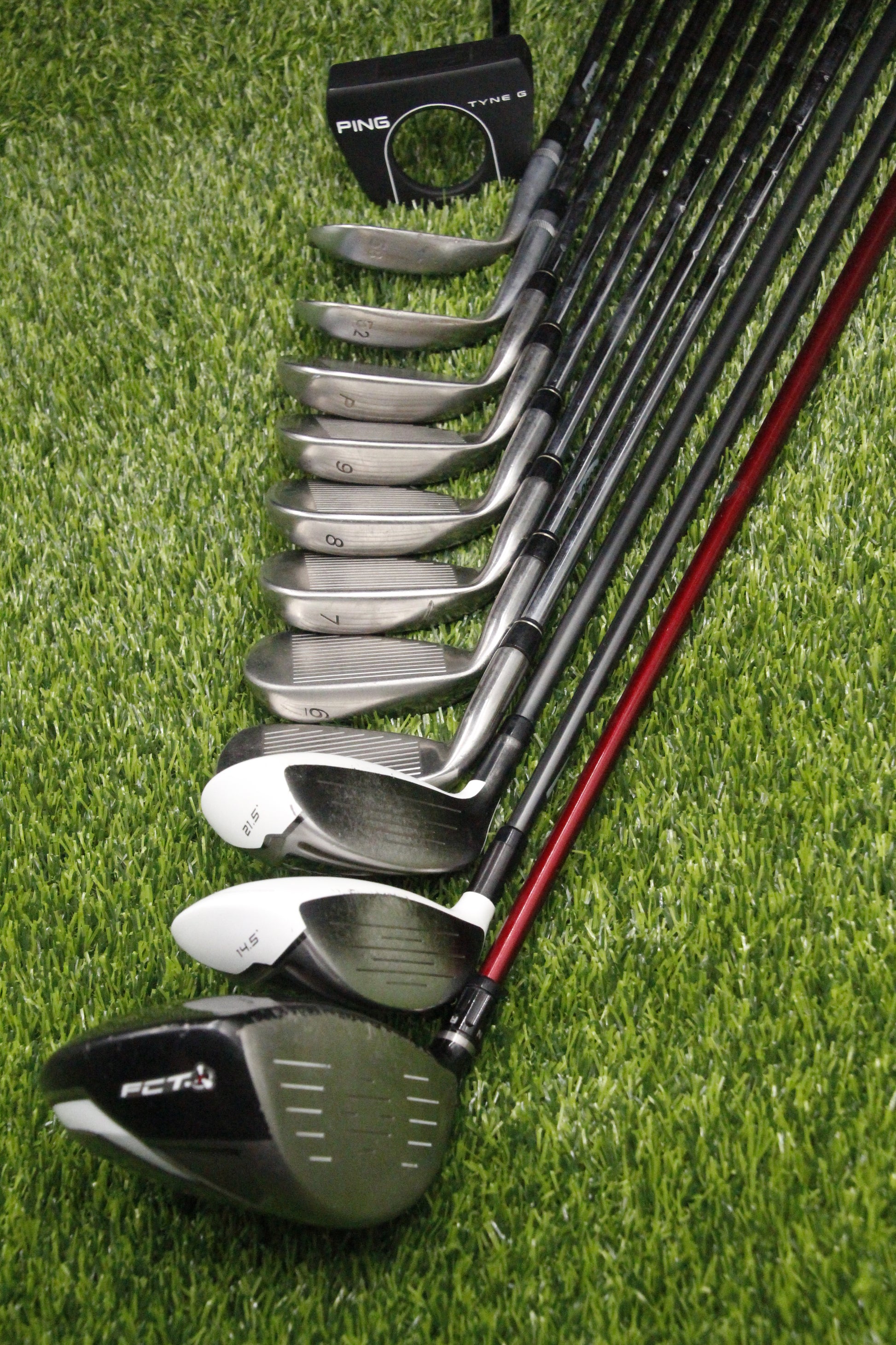 TaylorMade RAC OS 2005 Par Set S Flex +0.5"