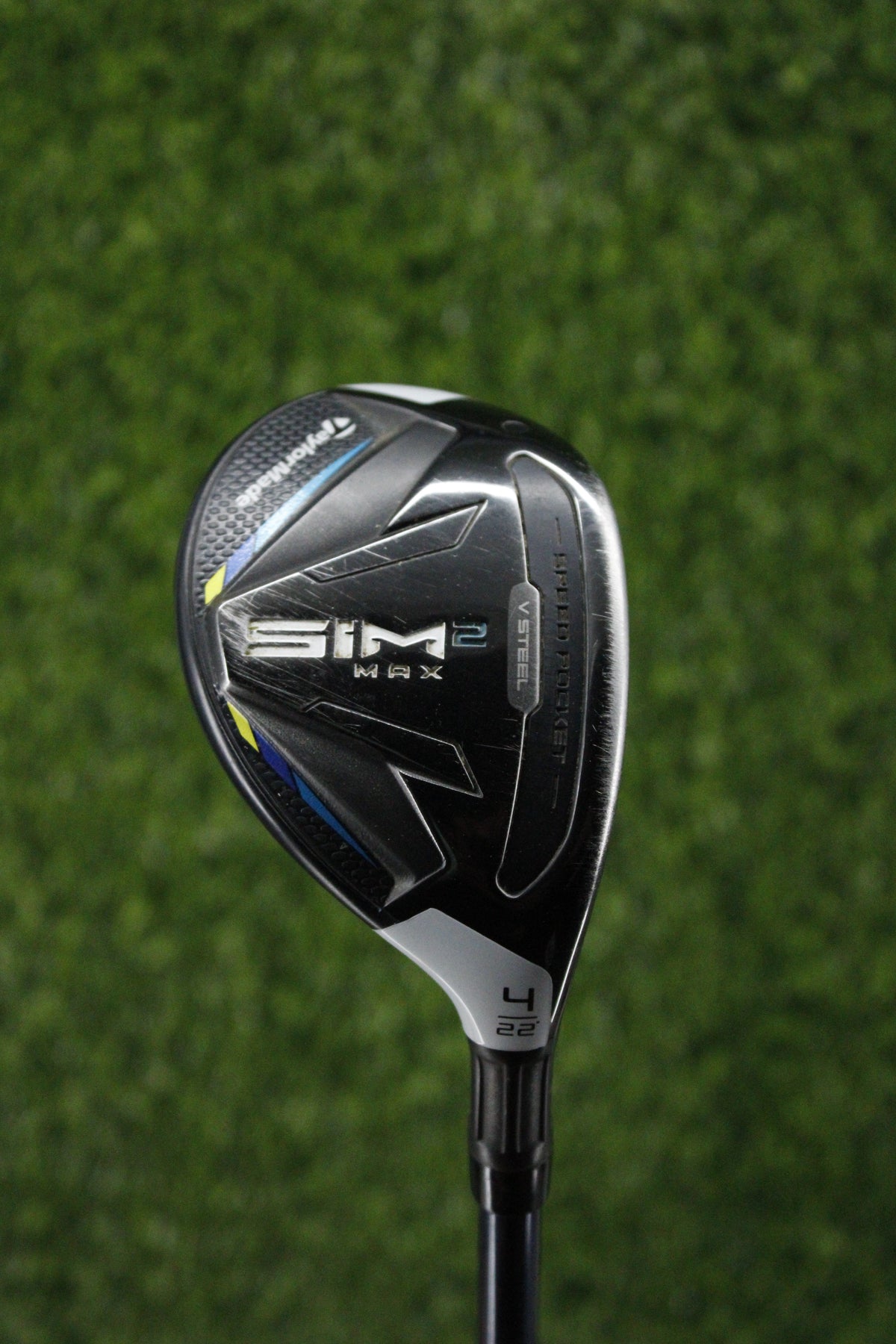TaylorMade SIM2 MAX Rescue 22° 4 Hybrid A Flex 39.75"