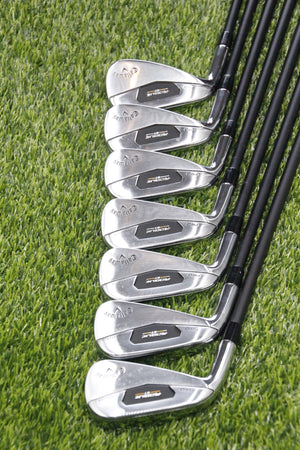 Lefty Callaway Rogue ST Pro Iron Set 4-PW R Flex -0.5"