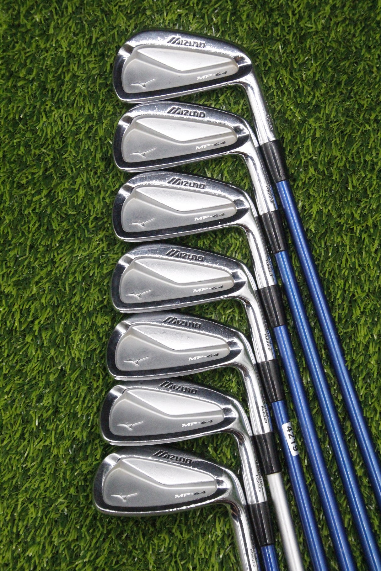 Mizuno MP-64 Iron Set 4-PW R Flex -0.5"