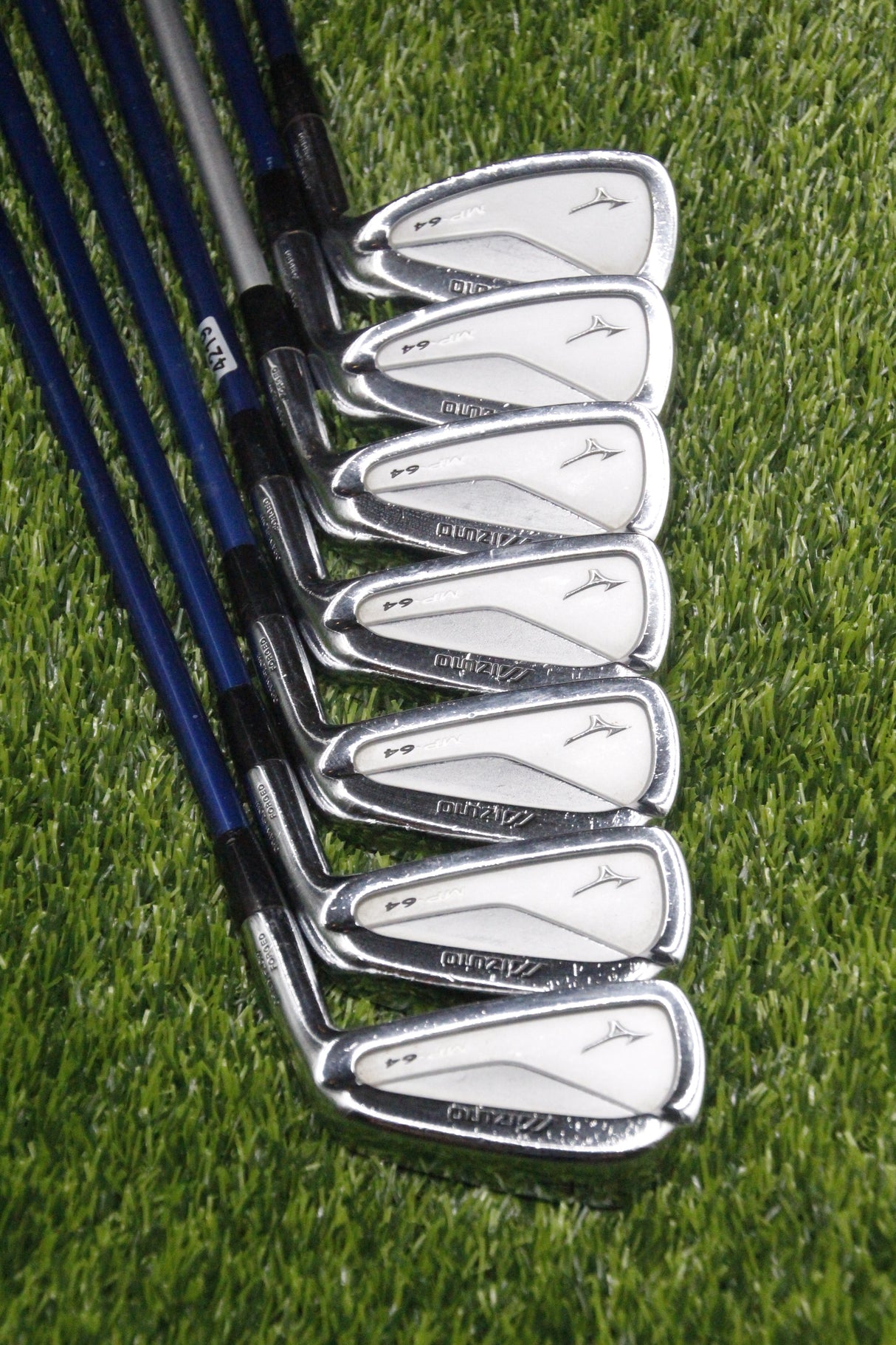 Mizuno MP-64 Iron Set 4-PW R Flex -0.5"