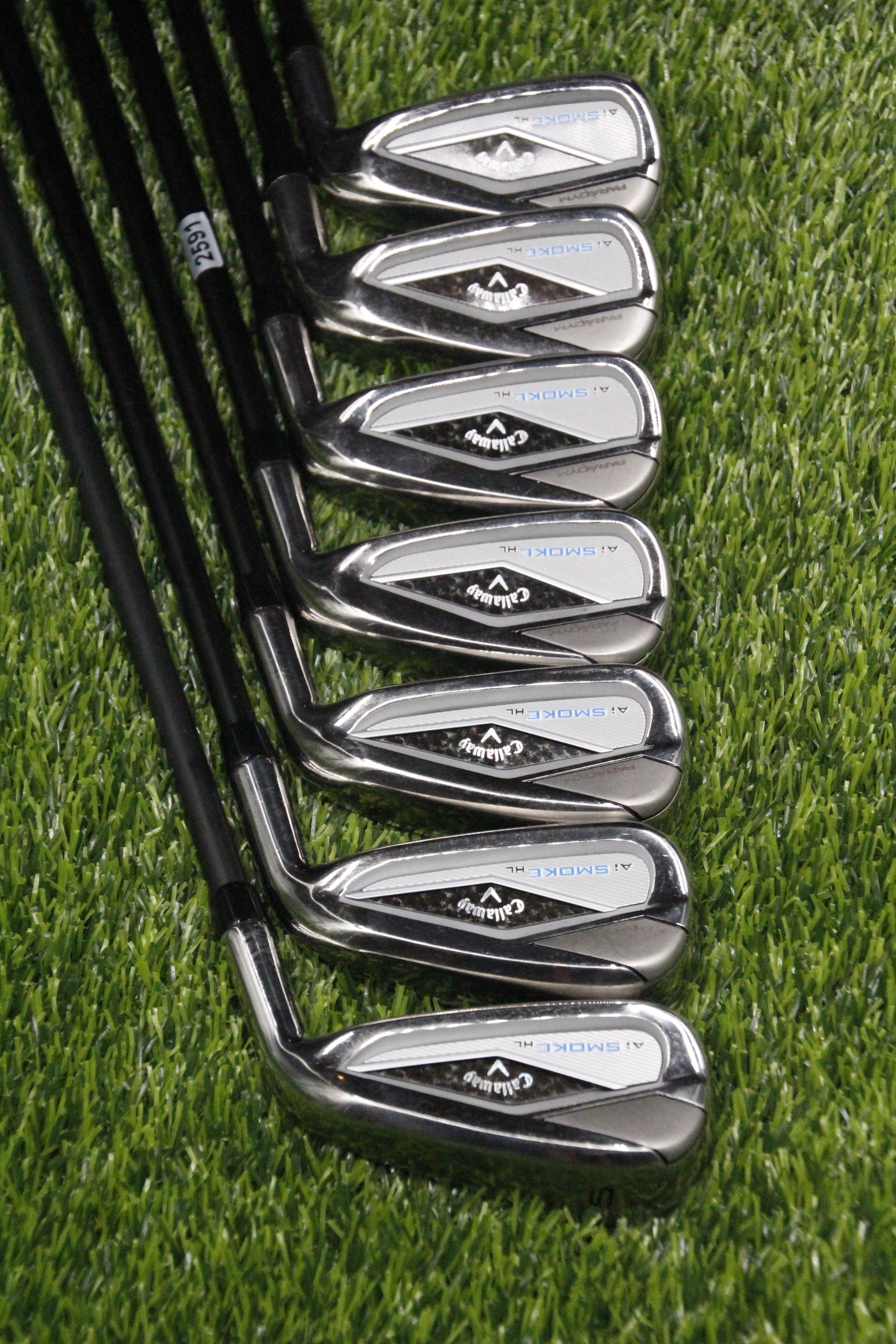Callaway Ai Smoke HL Iron Set 5-PW AW R Flex +0.5"