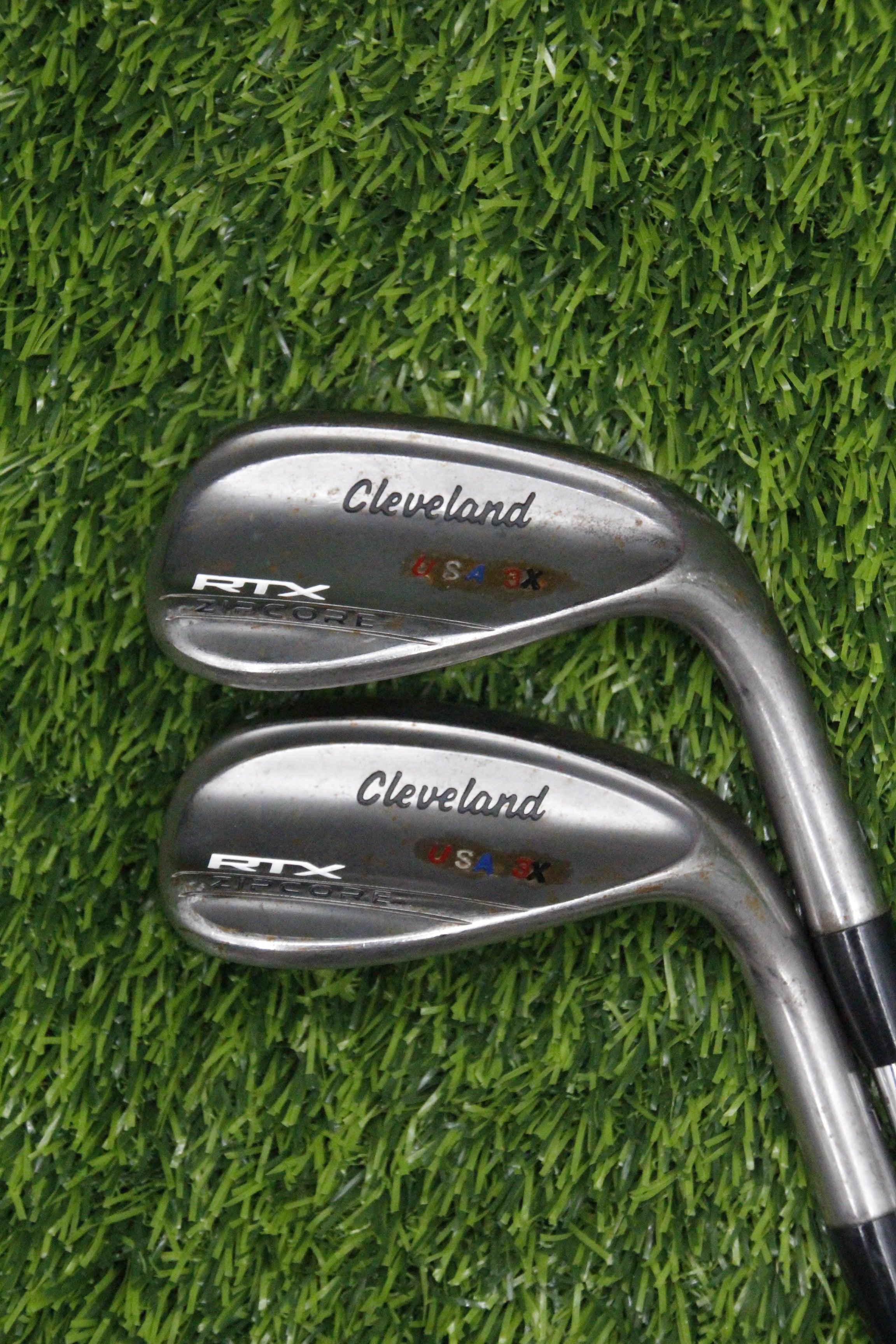 Cleveland RTX ZipCore Raw Tour Issue 52° 58° Wedge Set S Flex
