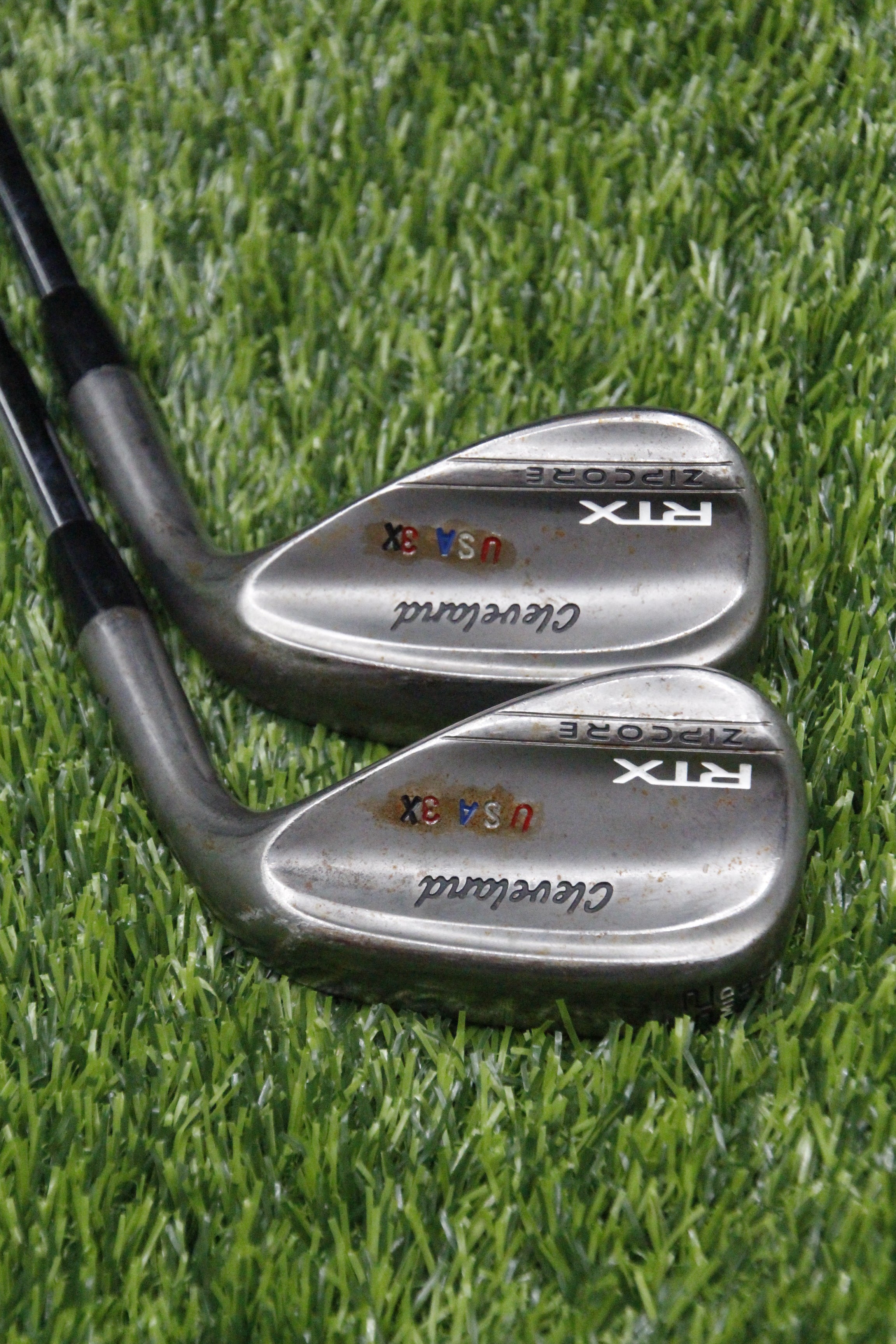 Cleveland RTX ZipCore Raw Tour Issue 52° 58° Wedge Set S Flex