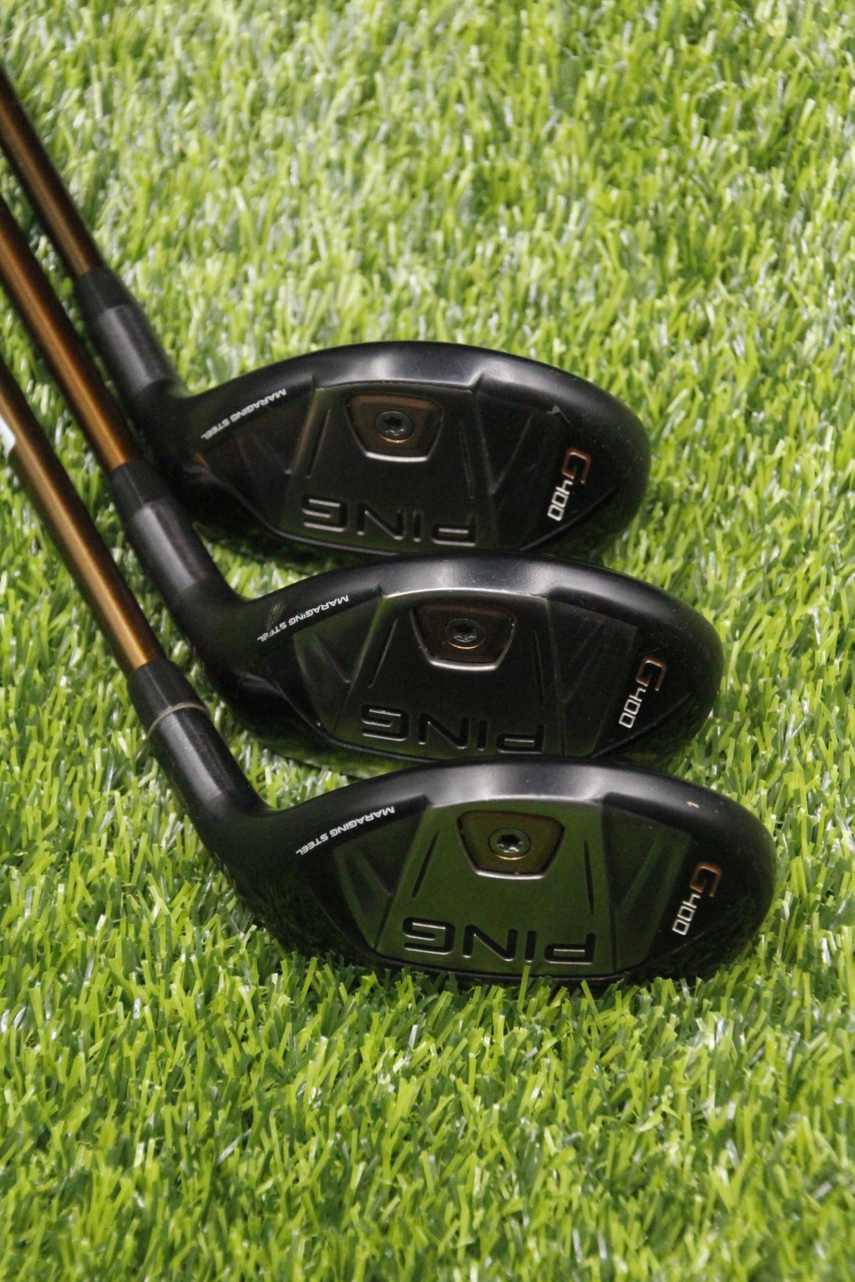 Ping G400 17° 19° 22° 2H 3H 4H R Flex 40.5" 40" 39.5"