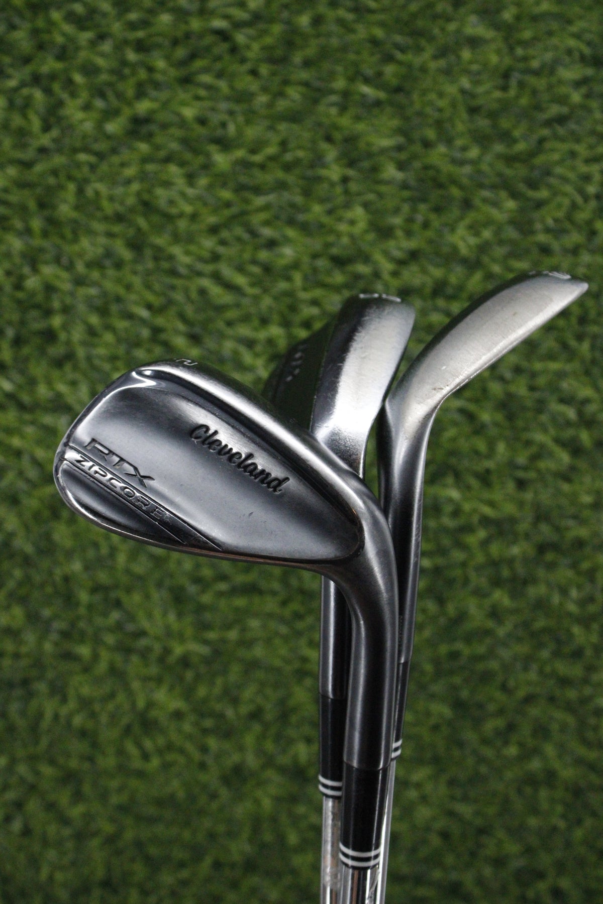 Cleveland RTX ZipCore Black Satin 52° 56° 60° Wedge Set Wedge Flex