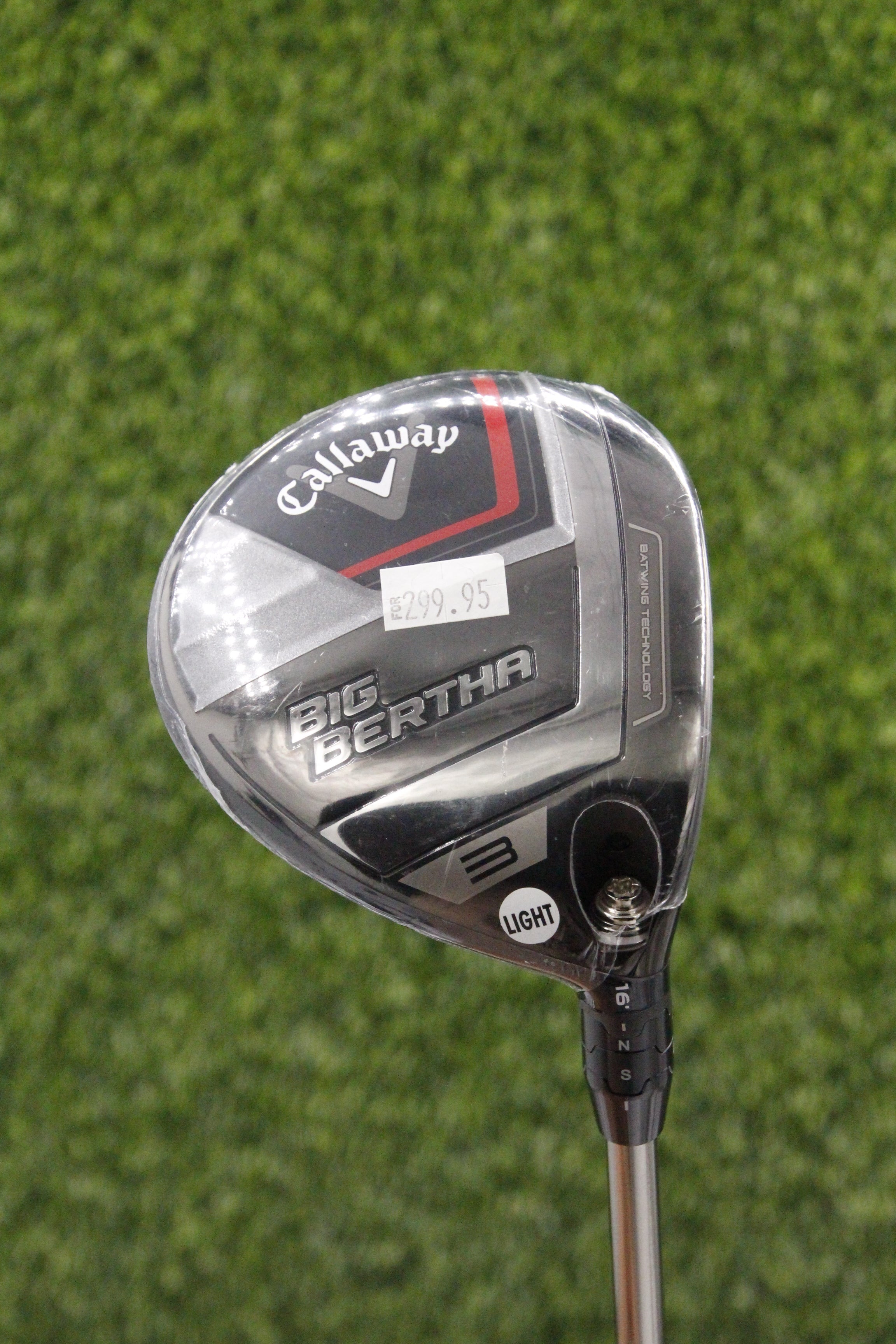 NEW Callaway Big Bertha 23 16° 3 Wood SR Flex 43" w/ HC