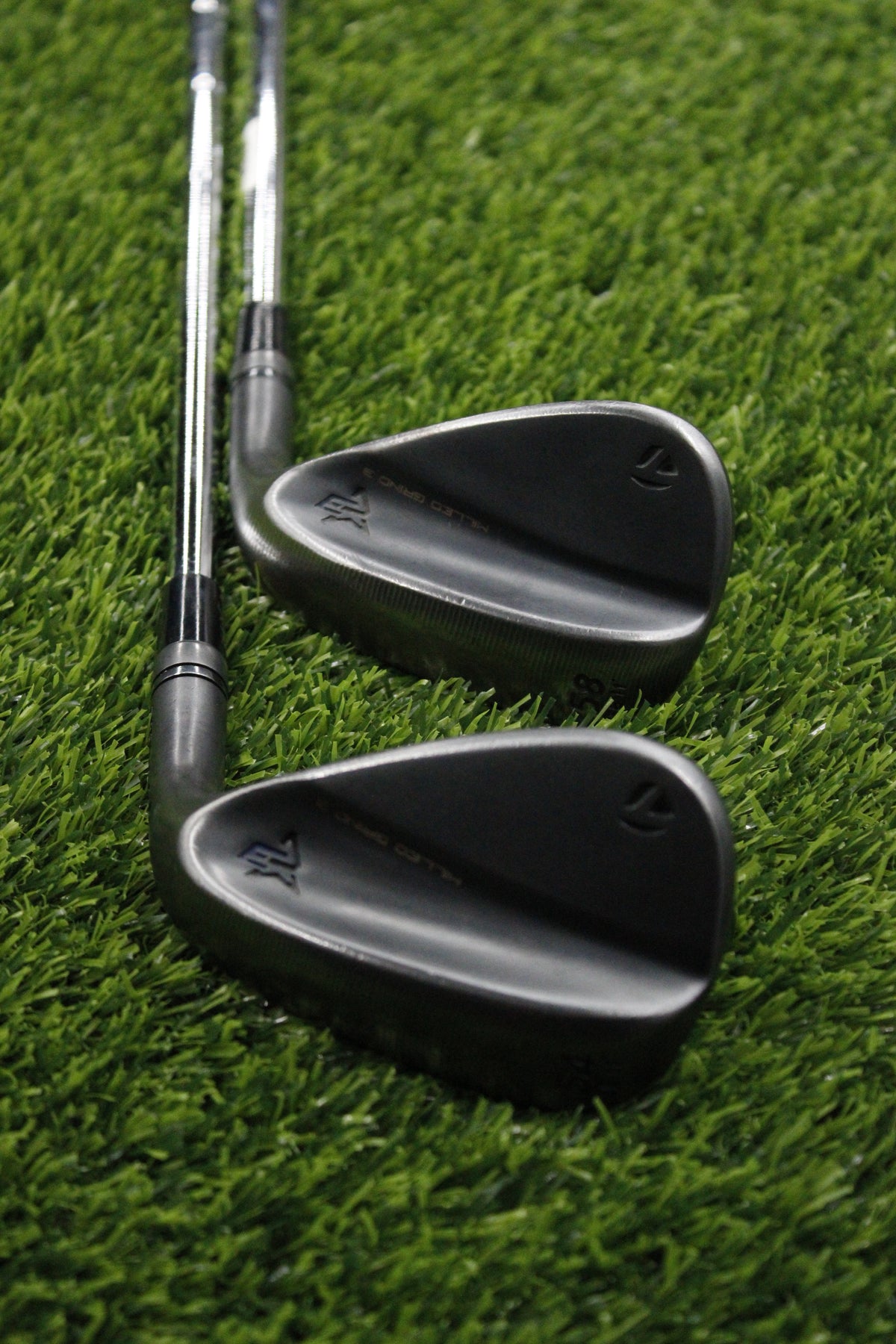 TaylorMade Milled Grind 3 Raw Black 54° 58° Wedge Set S Flex