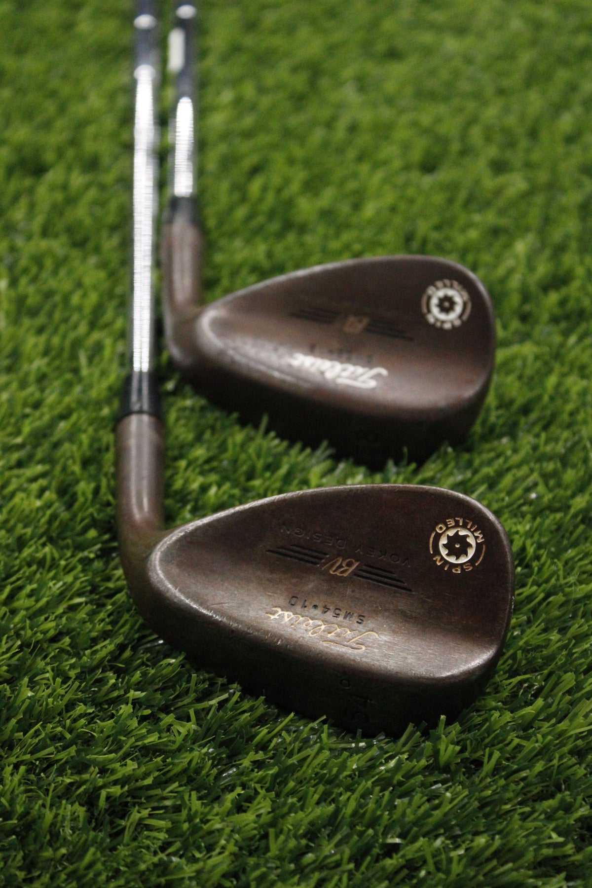 Titleist Vokey Spin Milled SM4 Oil Can 54° 58° Wedge Set S Flex