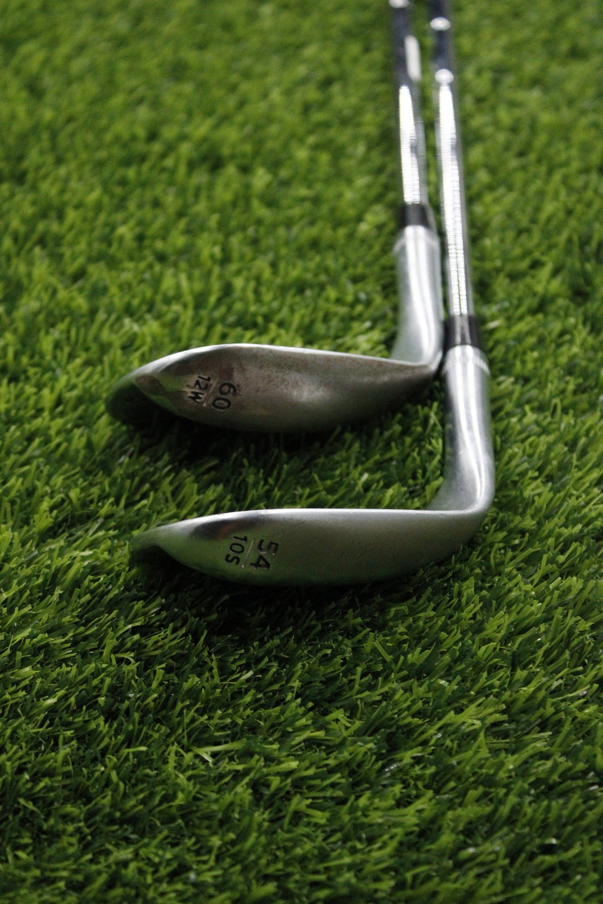 Callaway Jaws Raw Chrome 54° 60° Wedge Set S Flex w/ HC
