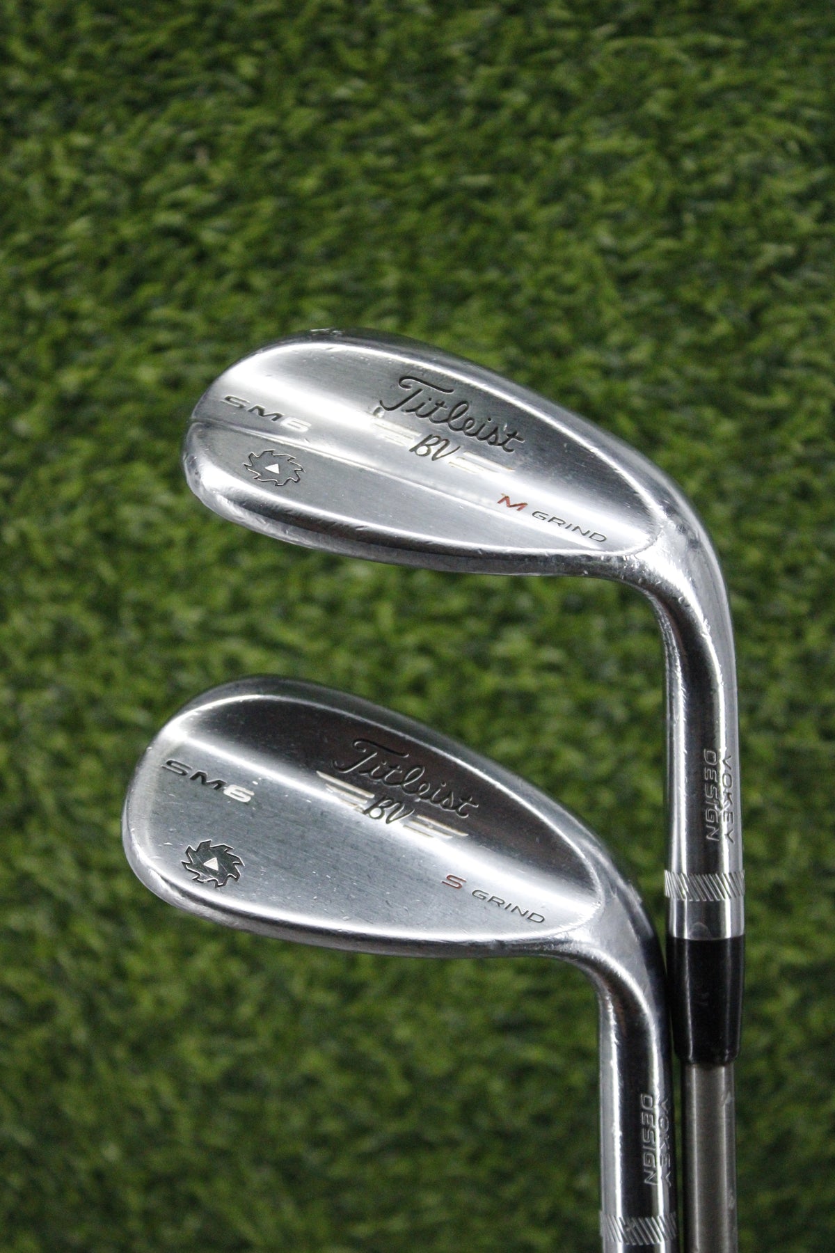 Titleist Vokey SM6 Tour Chrome 56° 60° Wedge Set R Flex