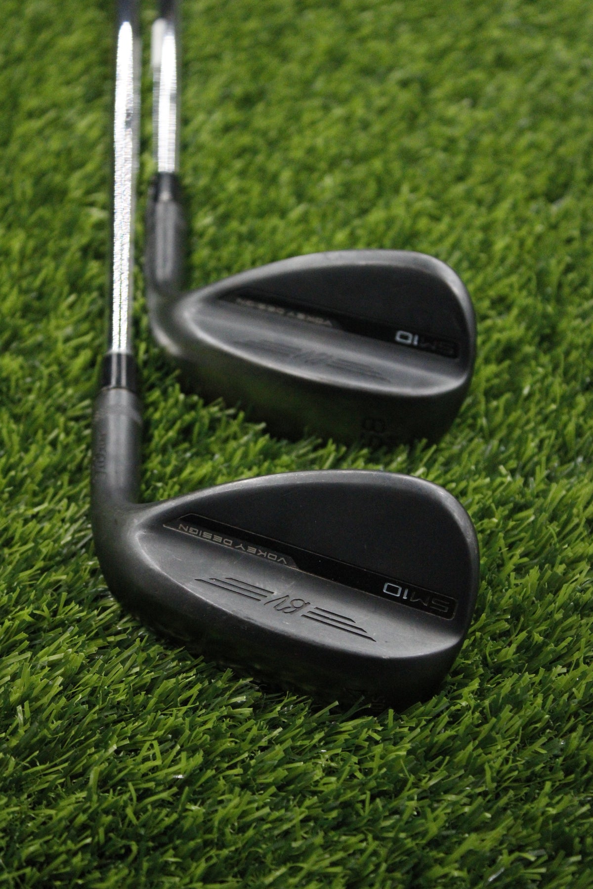 Titleist Vokey SM10 Jet Black 54° 58° Wedge Set XS Flex