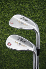 Titleist 2009 Vokey Spin Milled Chrome 52° 56° Wedge Set Wedge Flex