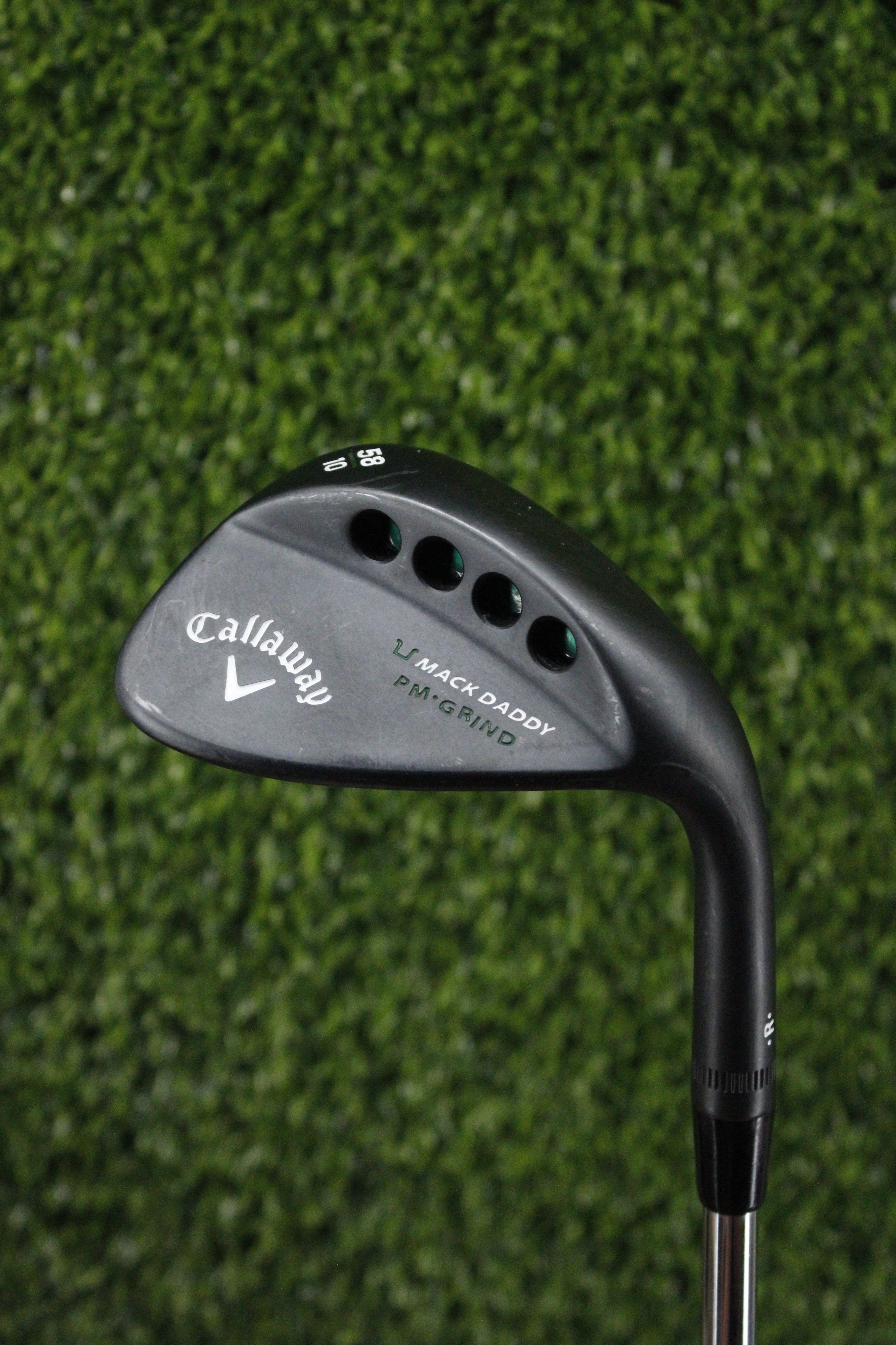 Callaway Mack Daddy Matte BLK PM Grind 58° LW Wedge Flex 34.5"
