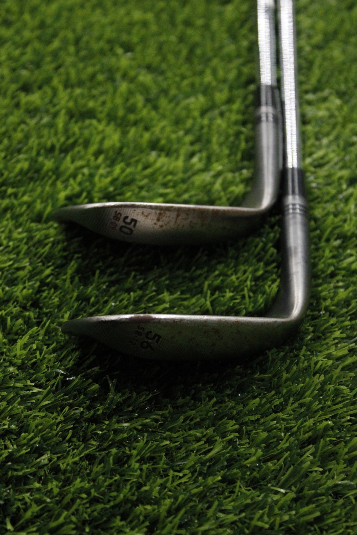 TaylorMade Milled Grind 2 Black 50° 56° Wedge Set S Flex