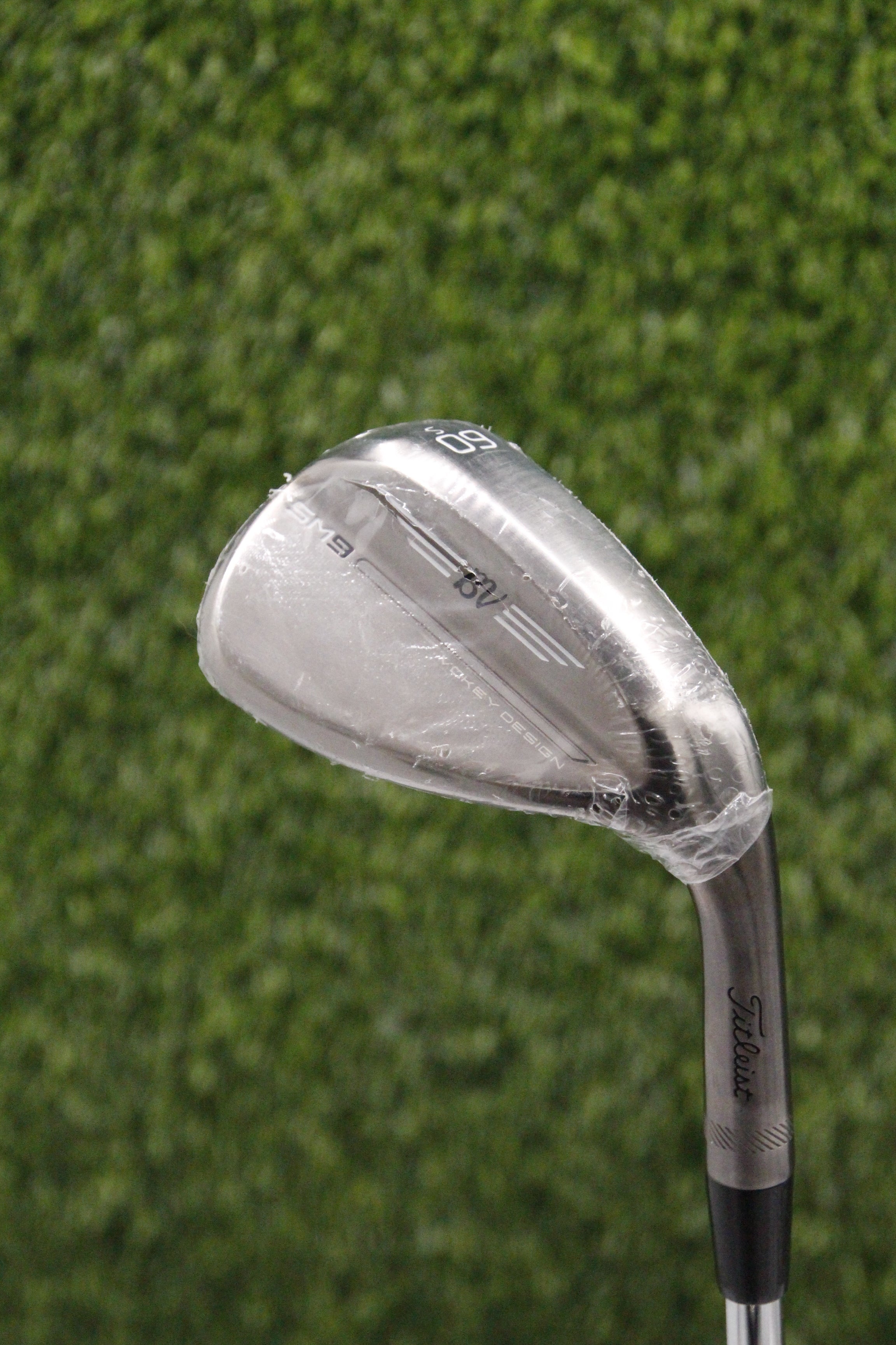 NEW Titleist Vokey SM9 Brushed Steel 60° LW Wedge Flex 35"