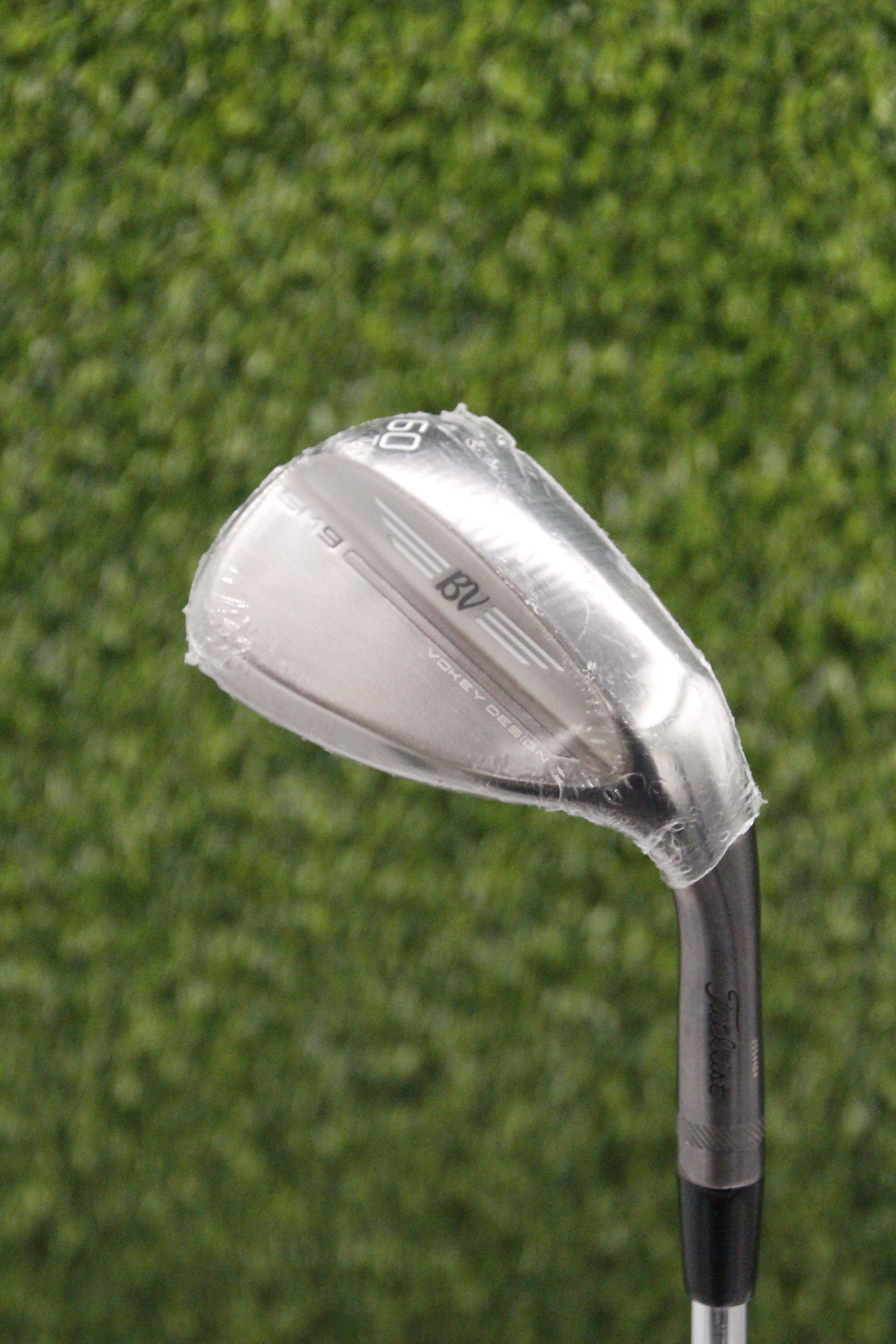 NEW Titleist Vokey SM9 Brushed Steel 60° LW Wedge Flex 35"