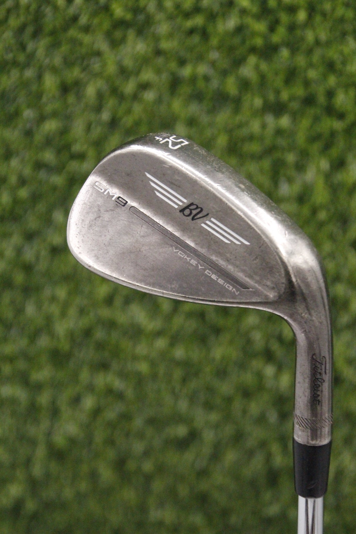 Titleist Vokey SM9 Brushed Steel 52° GW Wedge Flex 35.75"