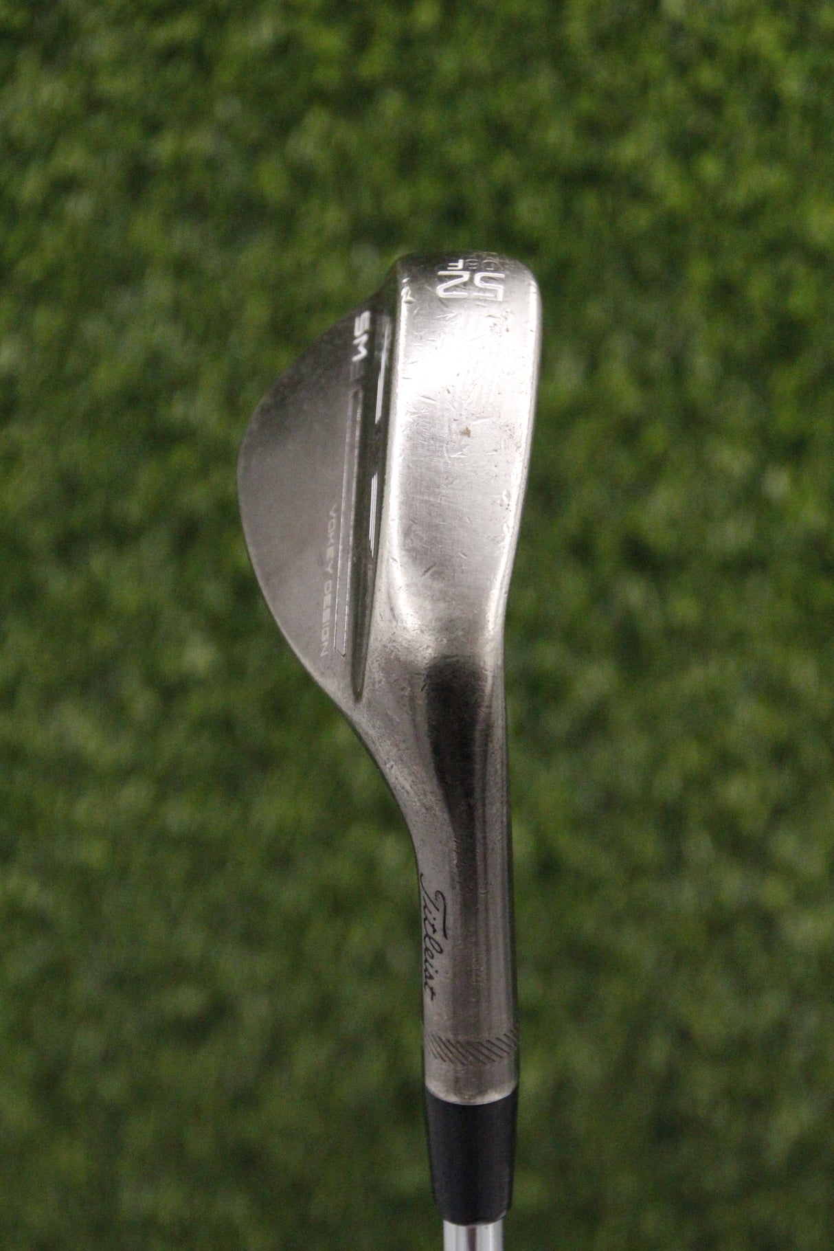 Titleist Vokey SM9 Brushed Steel 52° GW Wedge Flex 35.75"