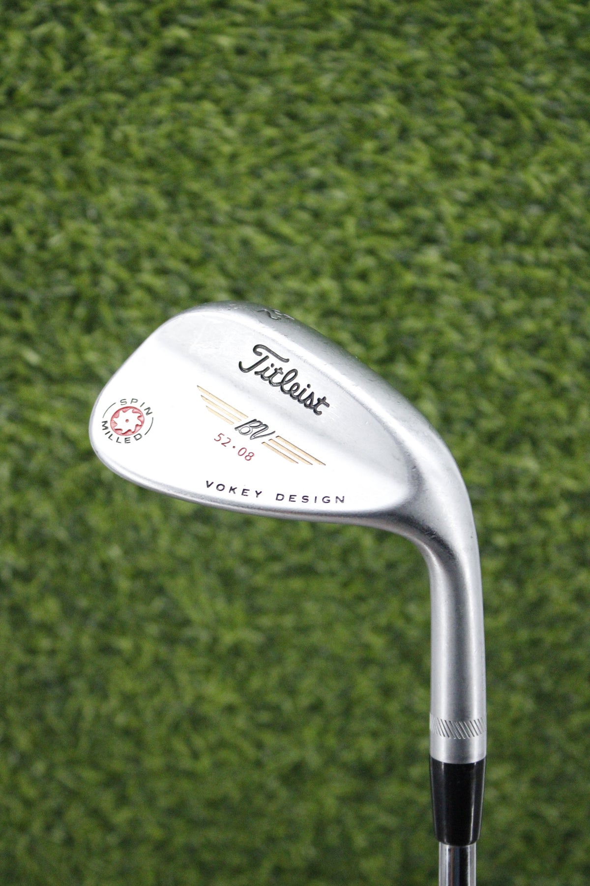 Titleist 2009 Vokey Spin Milled Chrome 52° GW Wedge Flex 35.25"