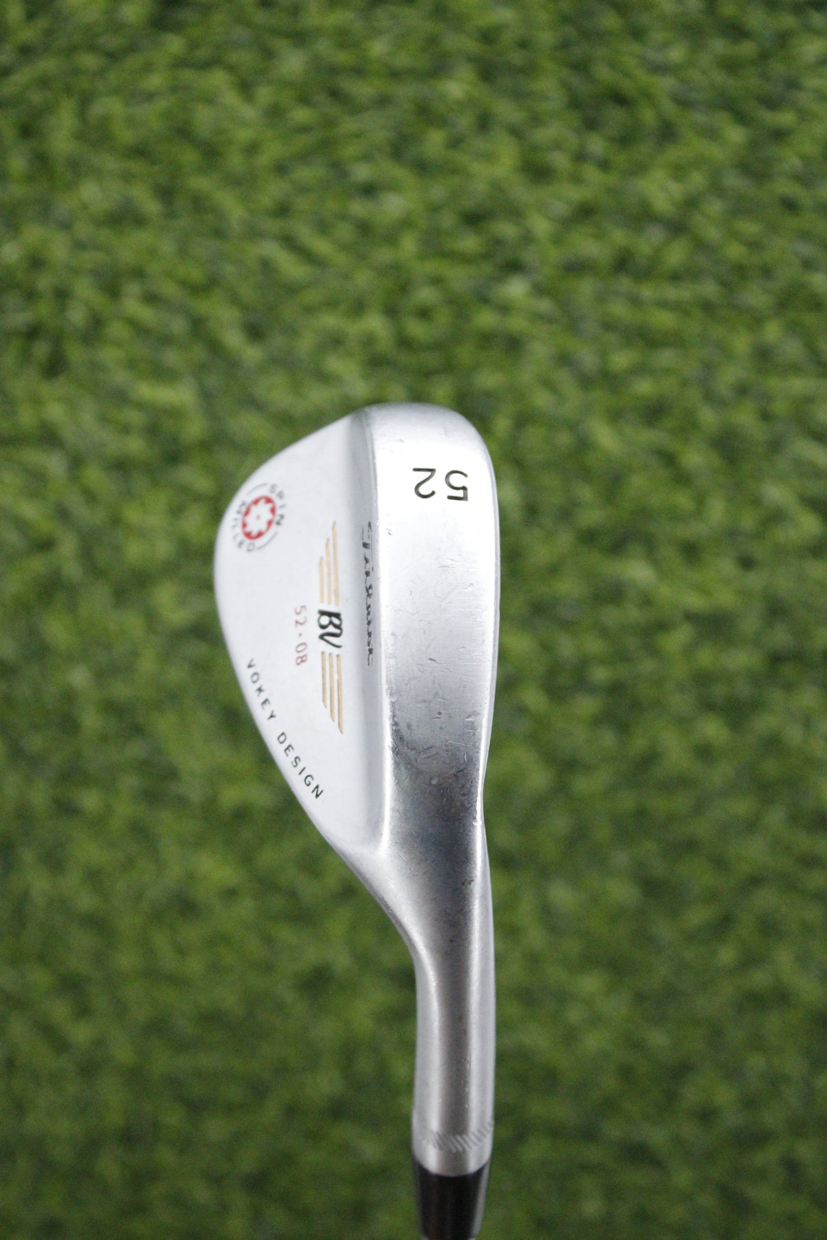 Titleist 2009 Vokey Spin Milled Chrome 52° GW Wedge Flex 35.25"