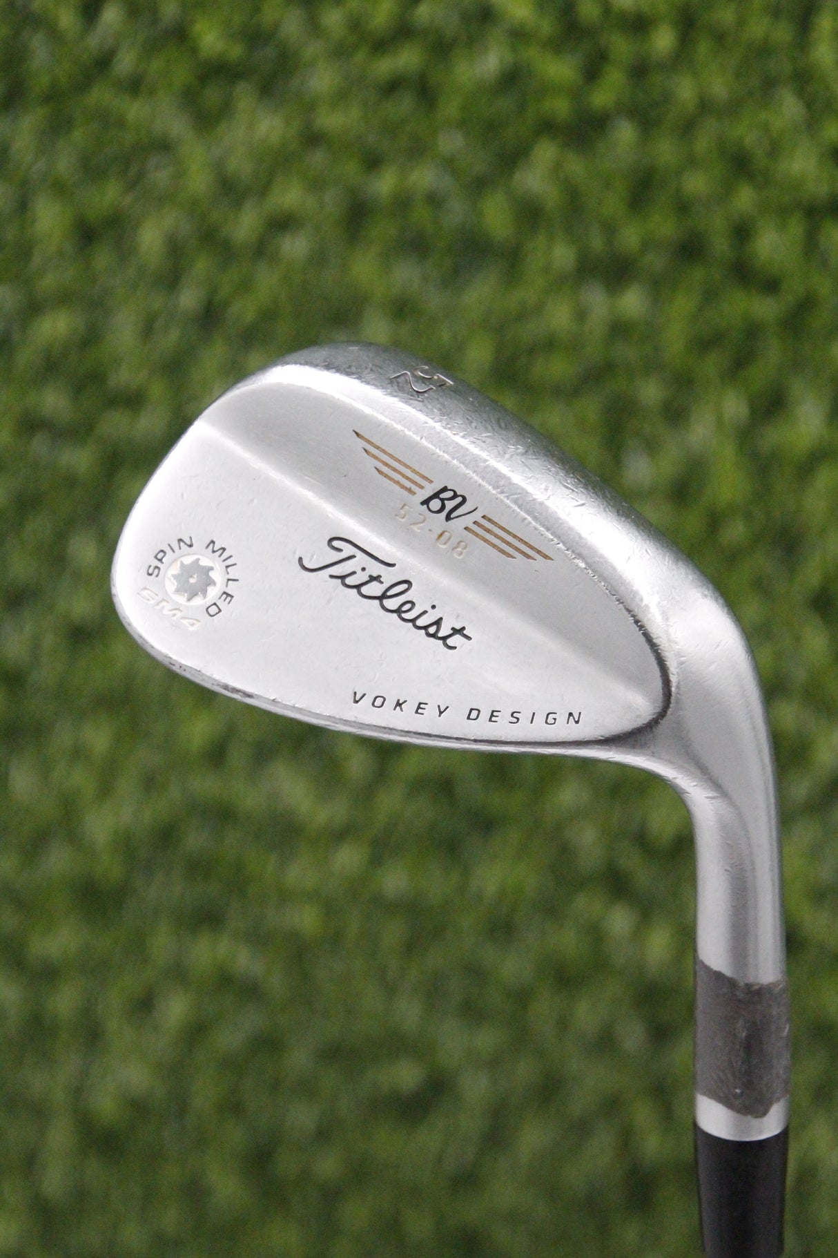 Titleist Vokey Spin Milled SM4 Chrome 52° GW Wedge Flex 35.75"