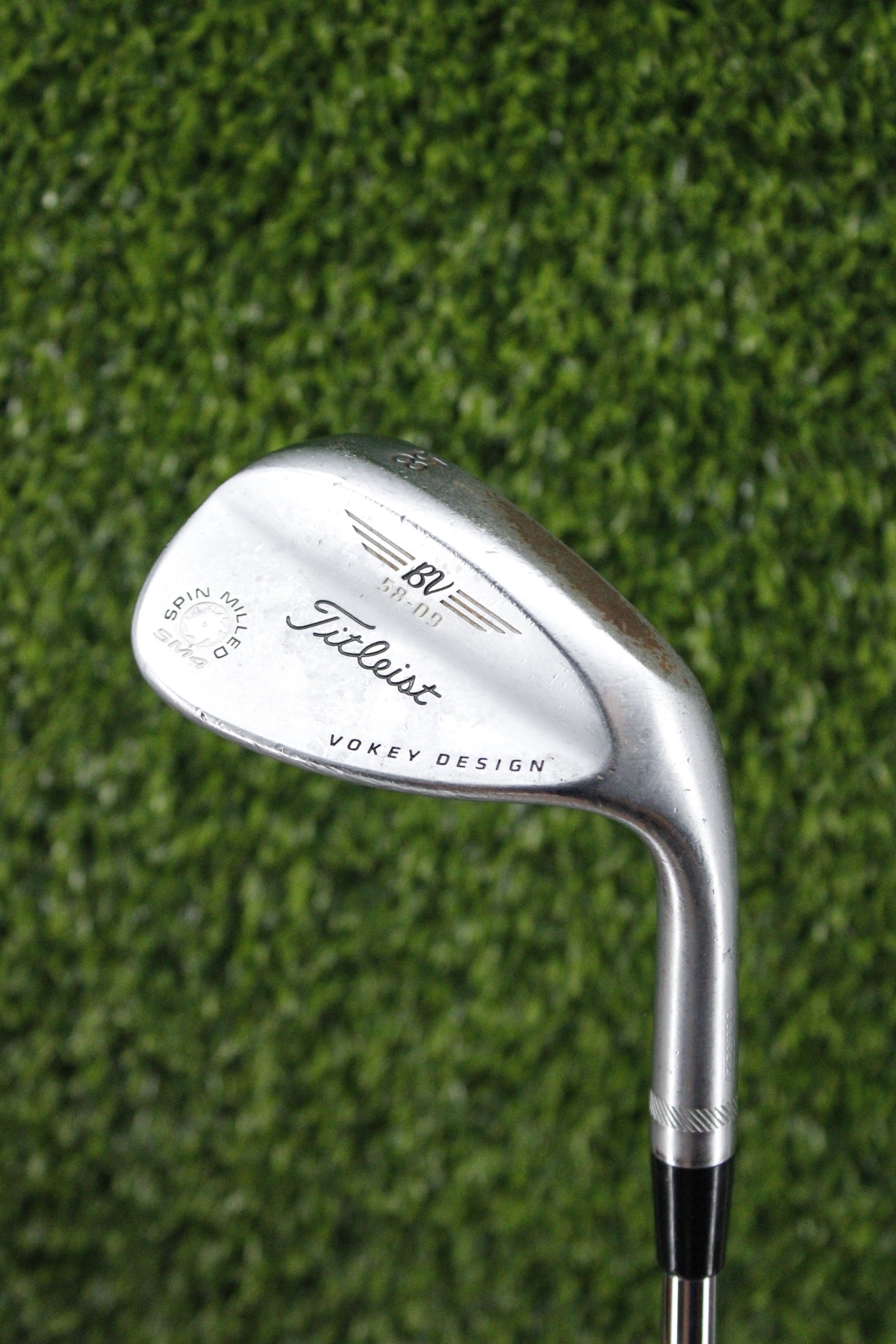 Titleist Vokey SM4 Spin Milled Chrome 58° LW Wedge Flex 34.75"