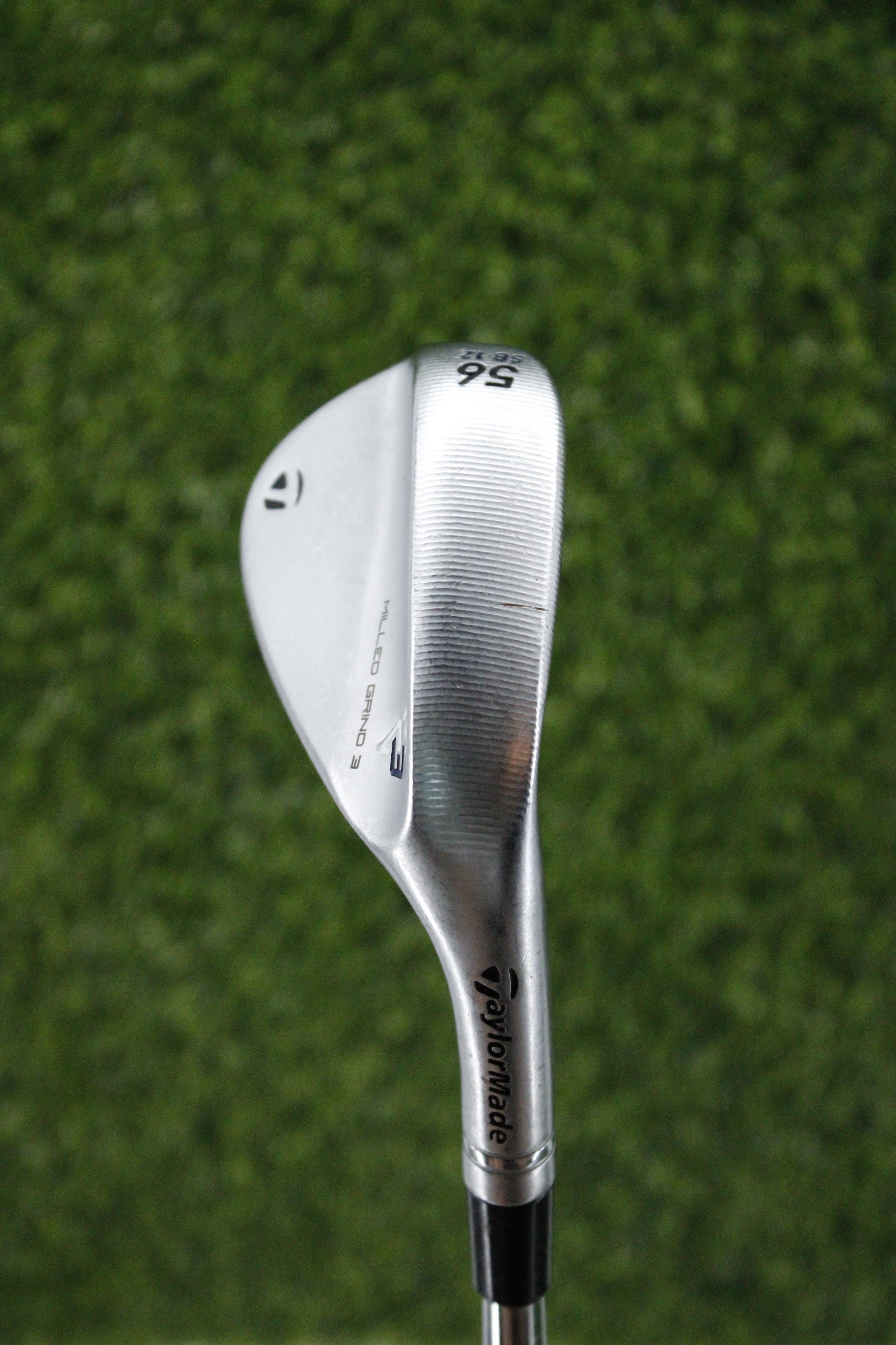 TaylorMade Milled Grind 3 Raw Chrome 56° SW S Flex 35"