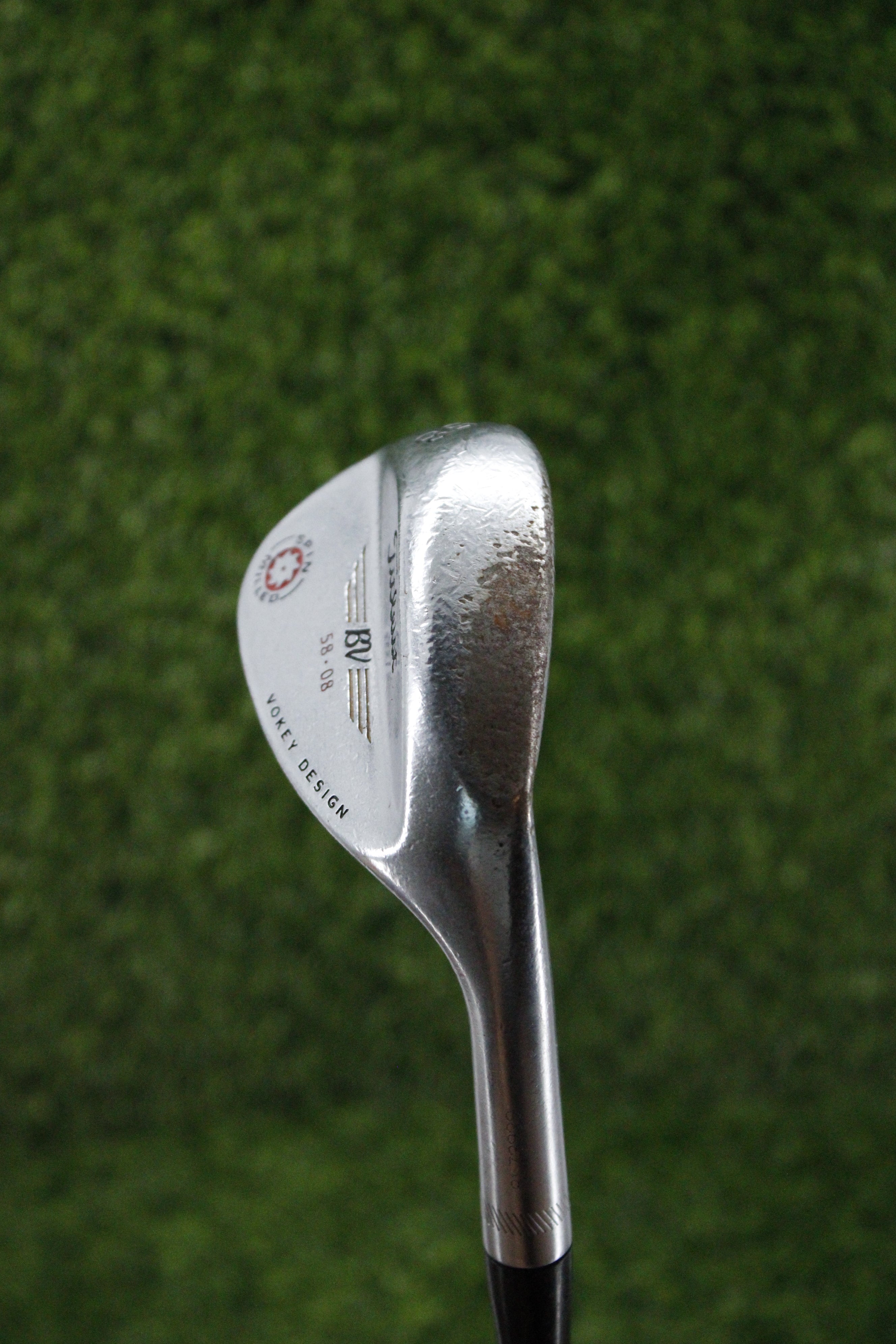 Titleist 2009 Vokey Spin Milled Chrome 58° LW Wedge Flex 34.75"