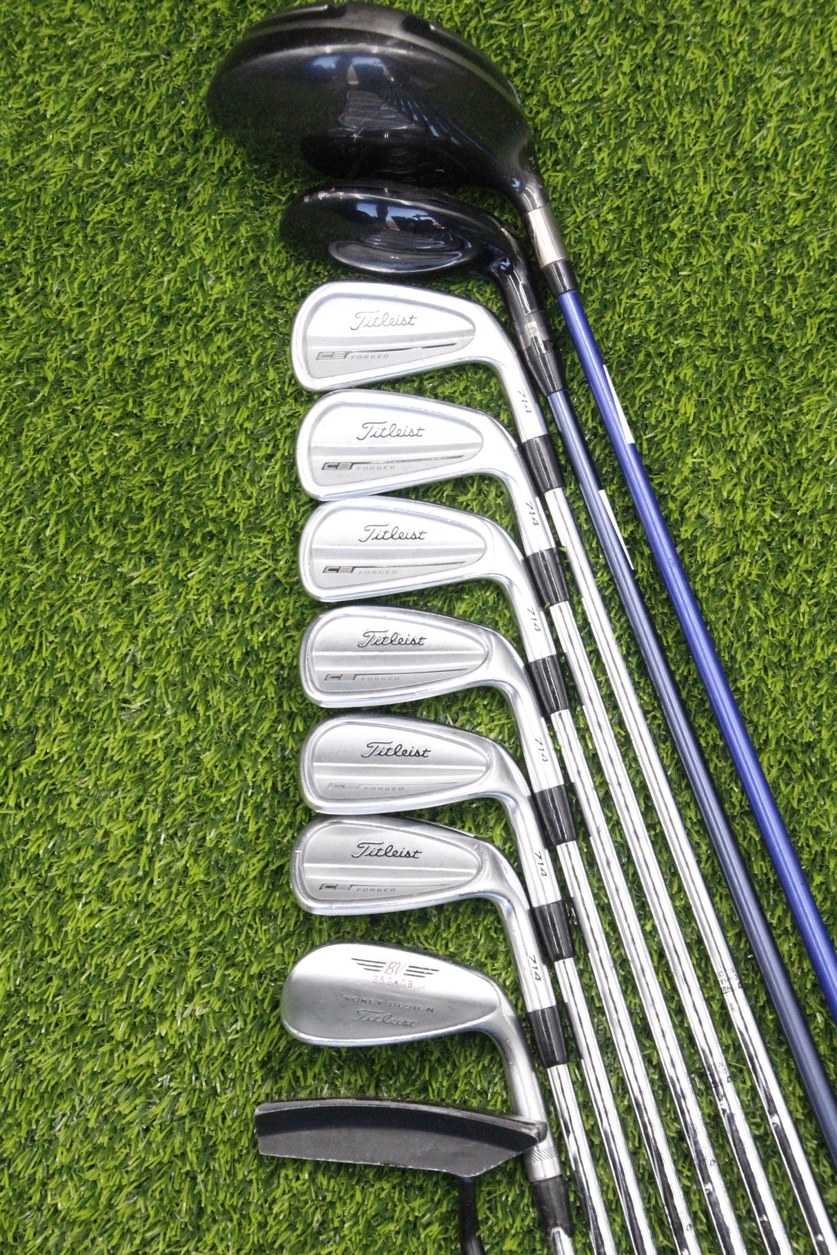 Titleist 714 CB bogeys2Birdies Set S Flex