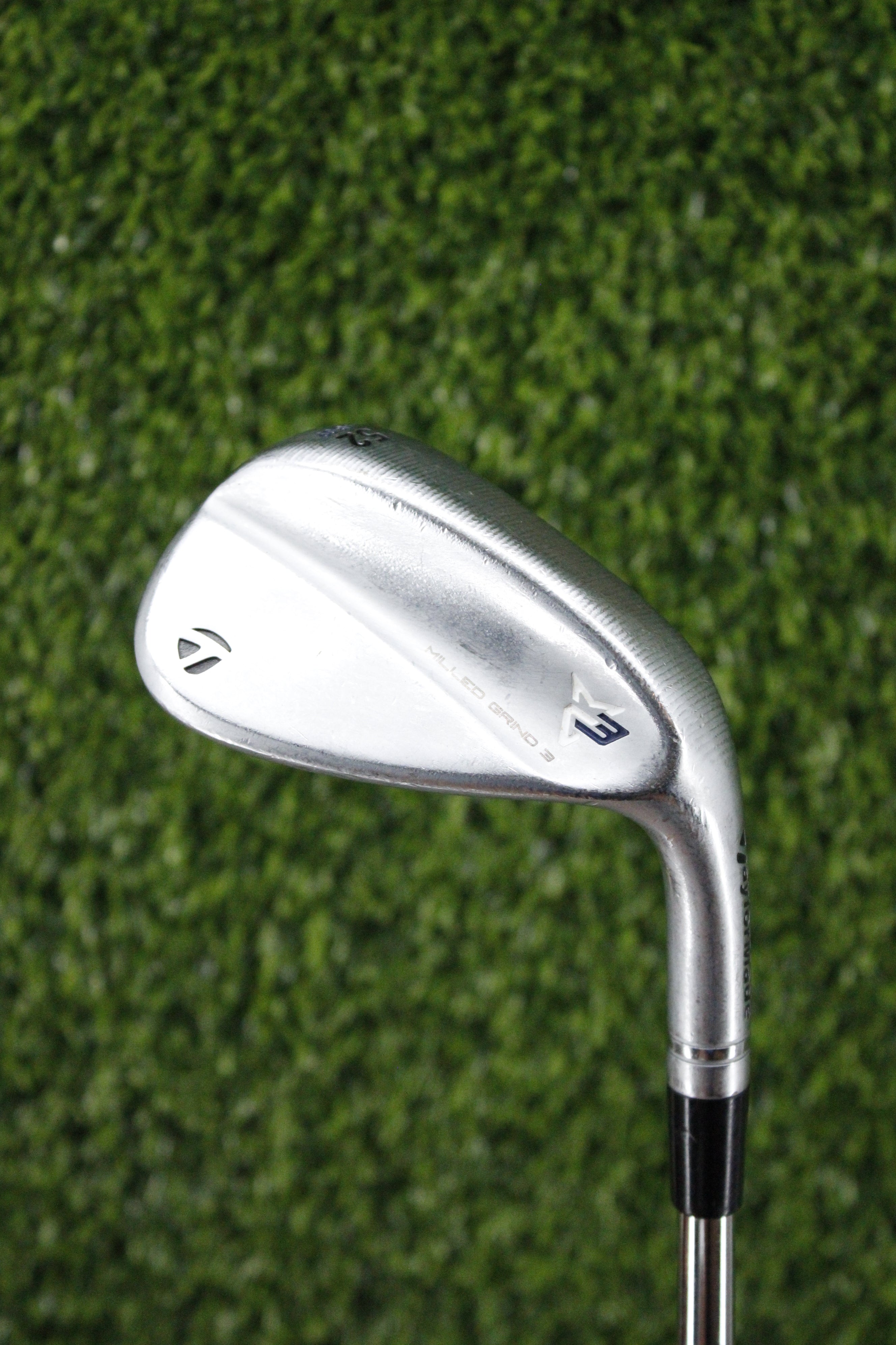 TaylorMade Milled Grind 3 Raw Chrome 52° GW S Flex 35"
