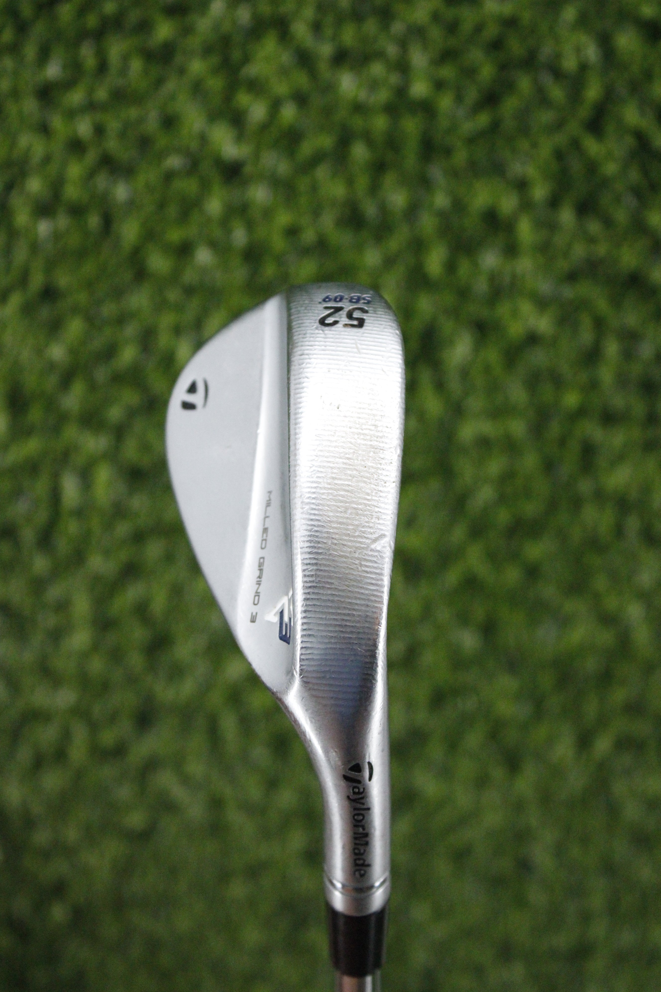 TaylorMade Milled Grind 3 Raw Chrome 52° GW S Flex 35"