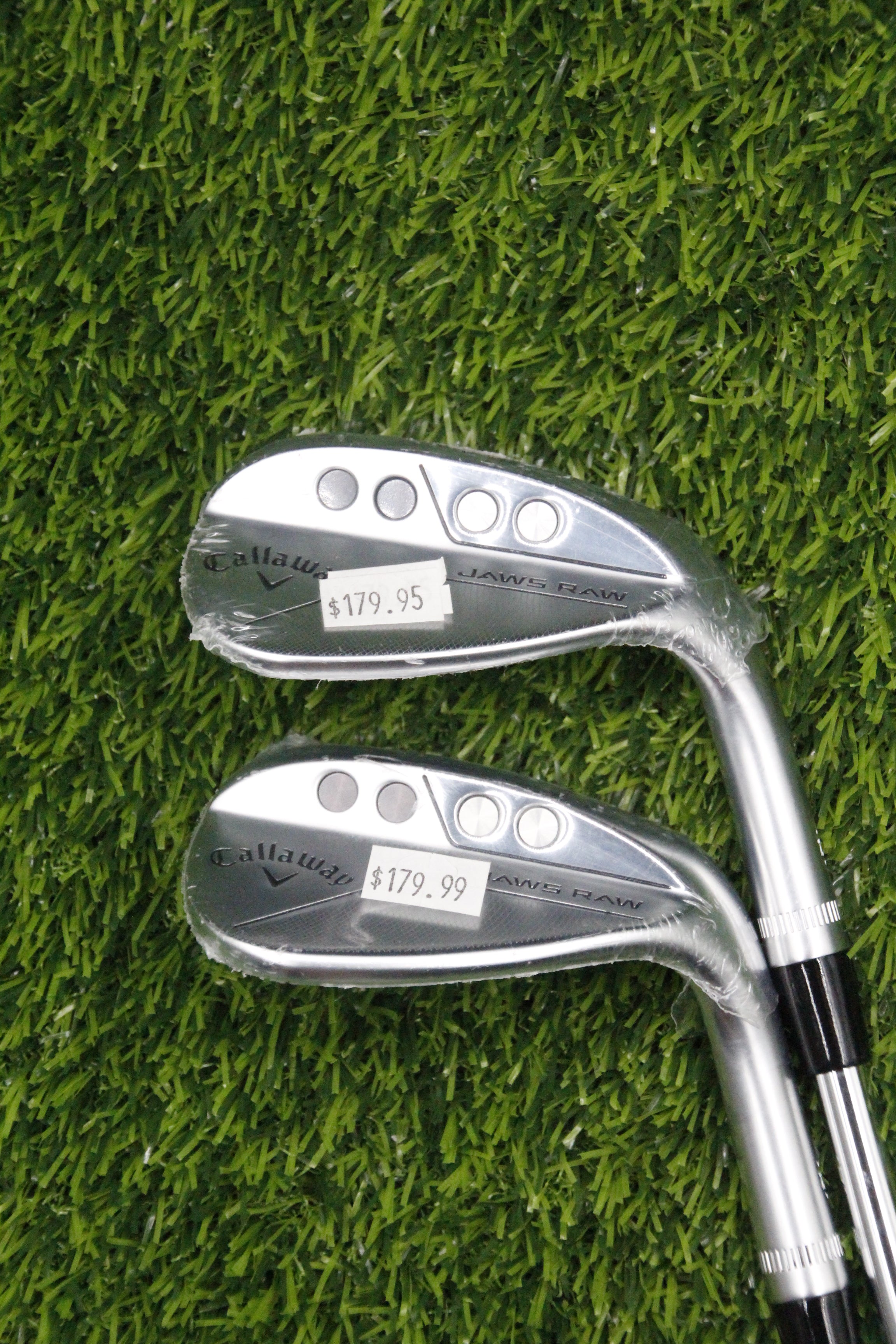 NEW Callaway Jaws Raw Chrome 54° 58° Wedge Set Wedge Flex