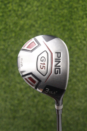 Ping G15 15.5° 3 Wood S Flex 43" w/ HC