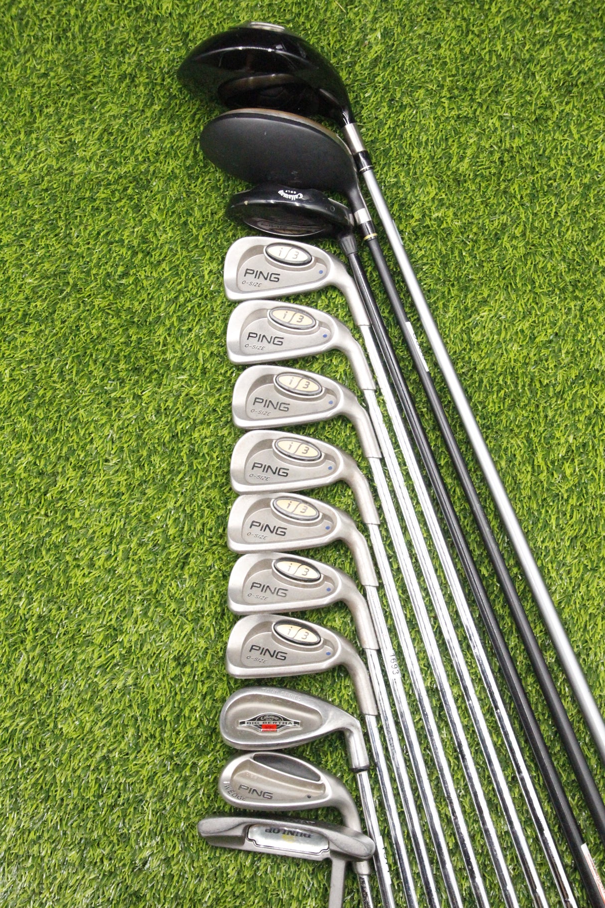 Ping i3 Oversize bogeys2Birdies Set S Flex Std
