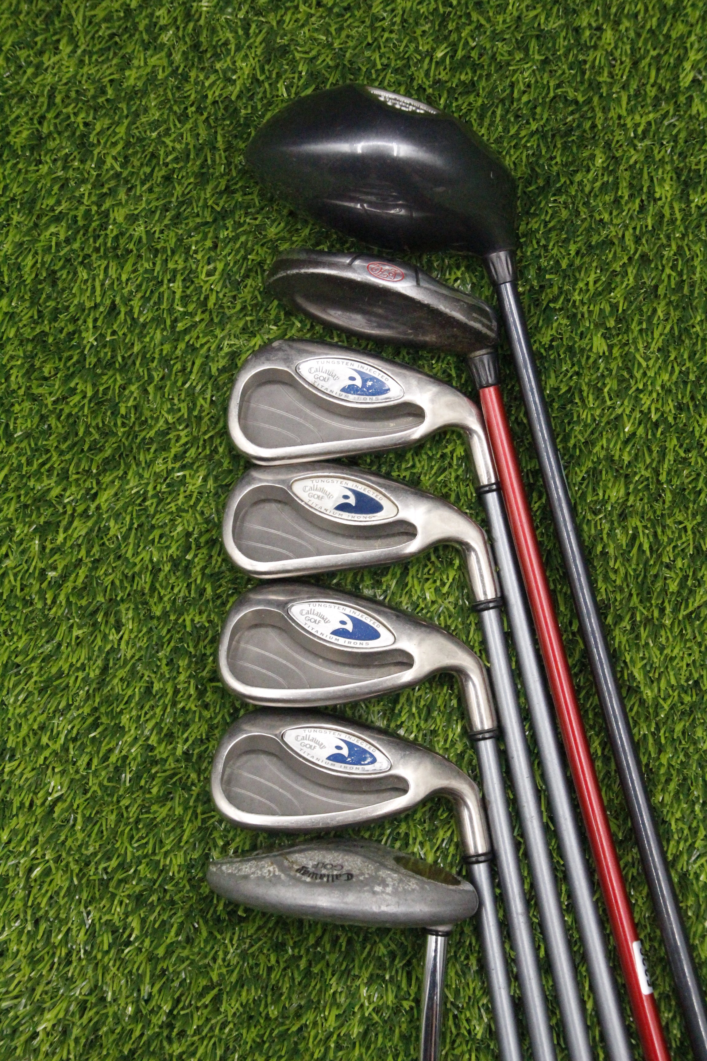 WOMEN Callaway Big Bertha Hawkeyes bogeys2Birdies Set L Flex