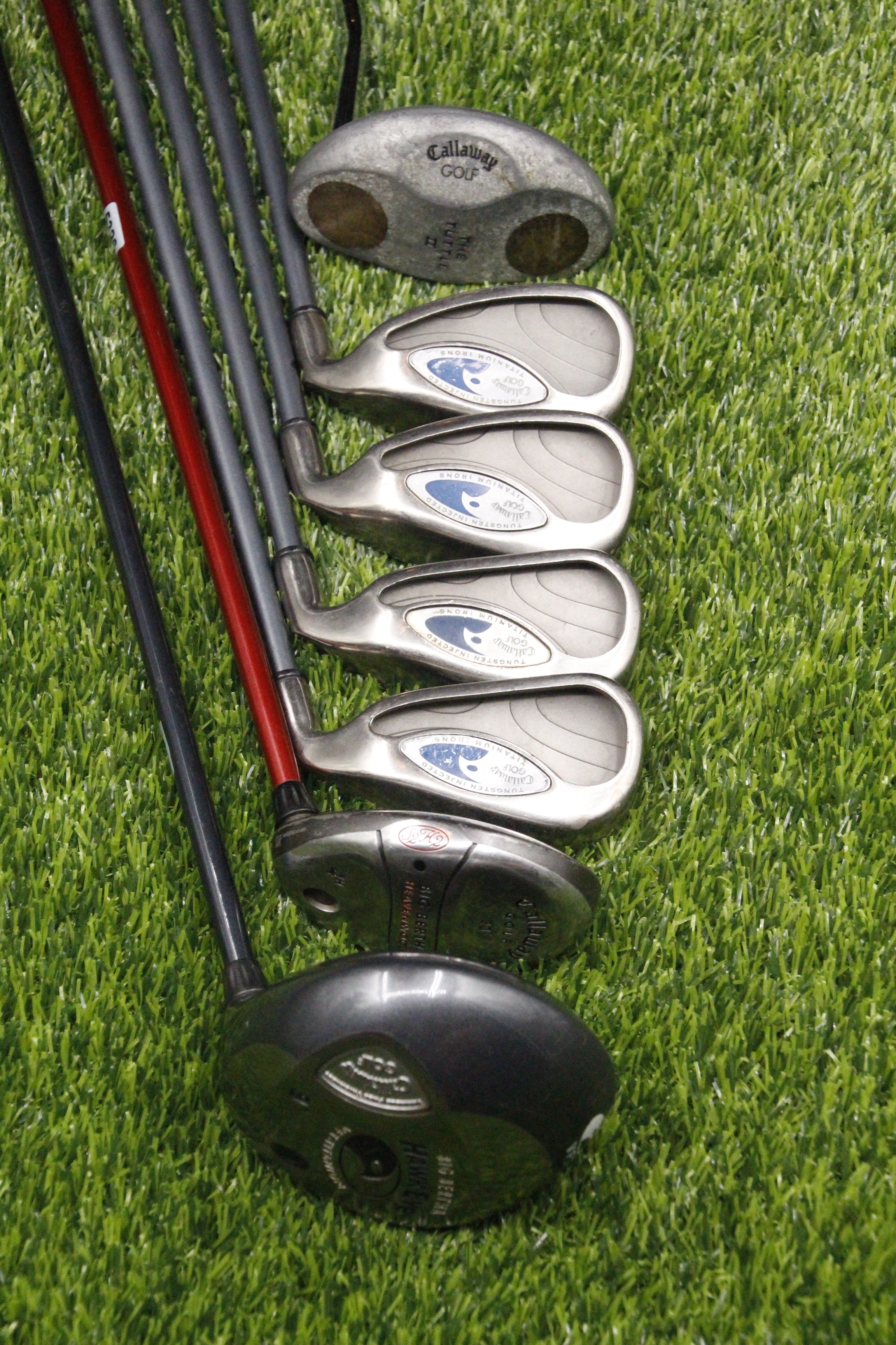 WOMEN Callaway Big Bertha Hawkeyes bogeys2Birdies Set L Flex