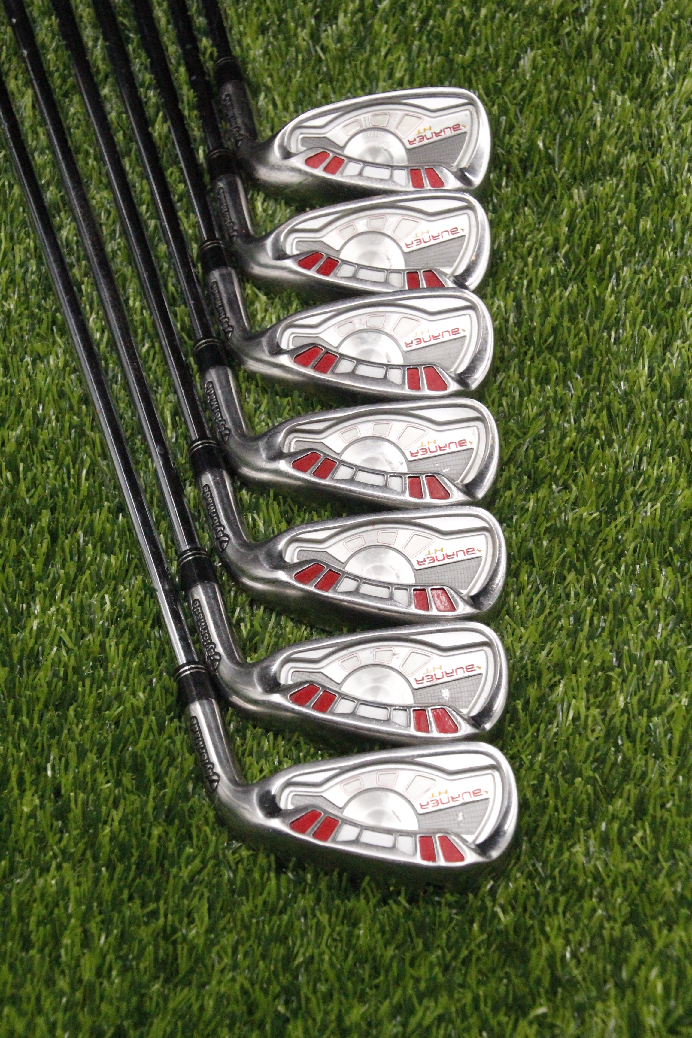 TaylorMade Burner HT Iron Set 4-9i AW R Flex Std Length