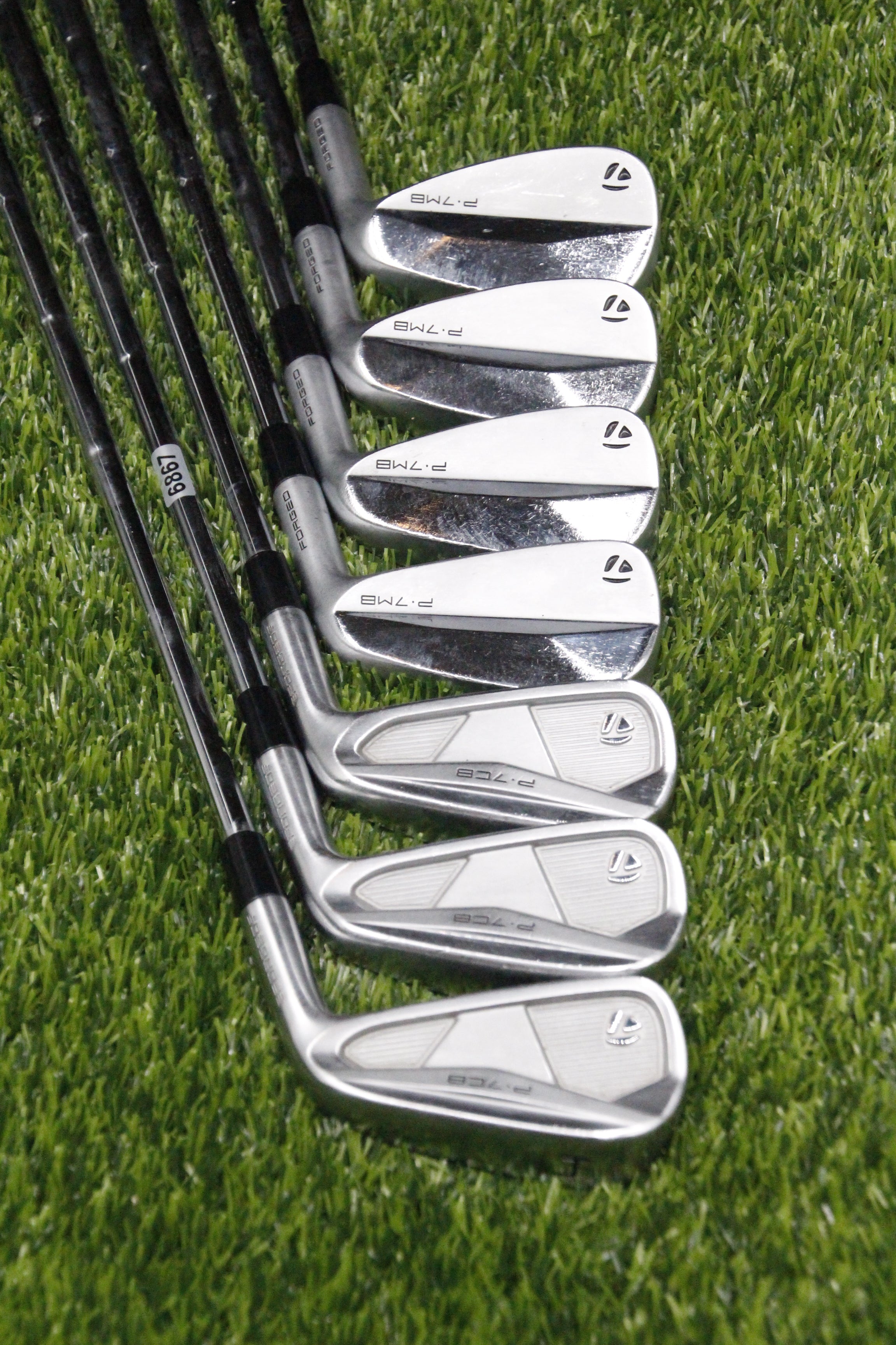 TaylorMade 2023 P7CB/P7MB Combo Iron Set 4-PW XS Flex +0.5"
