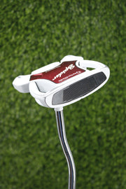 TaylorMade Spider Ghost White Double Bend Putter 35"