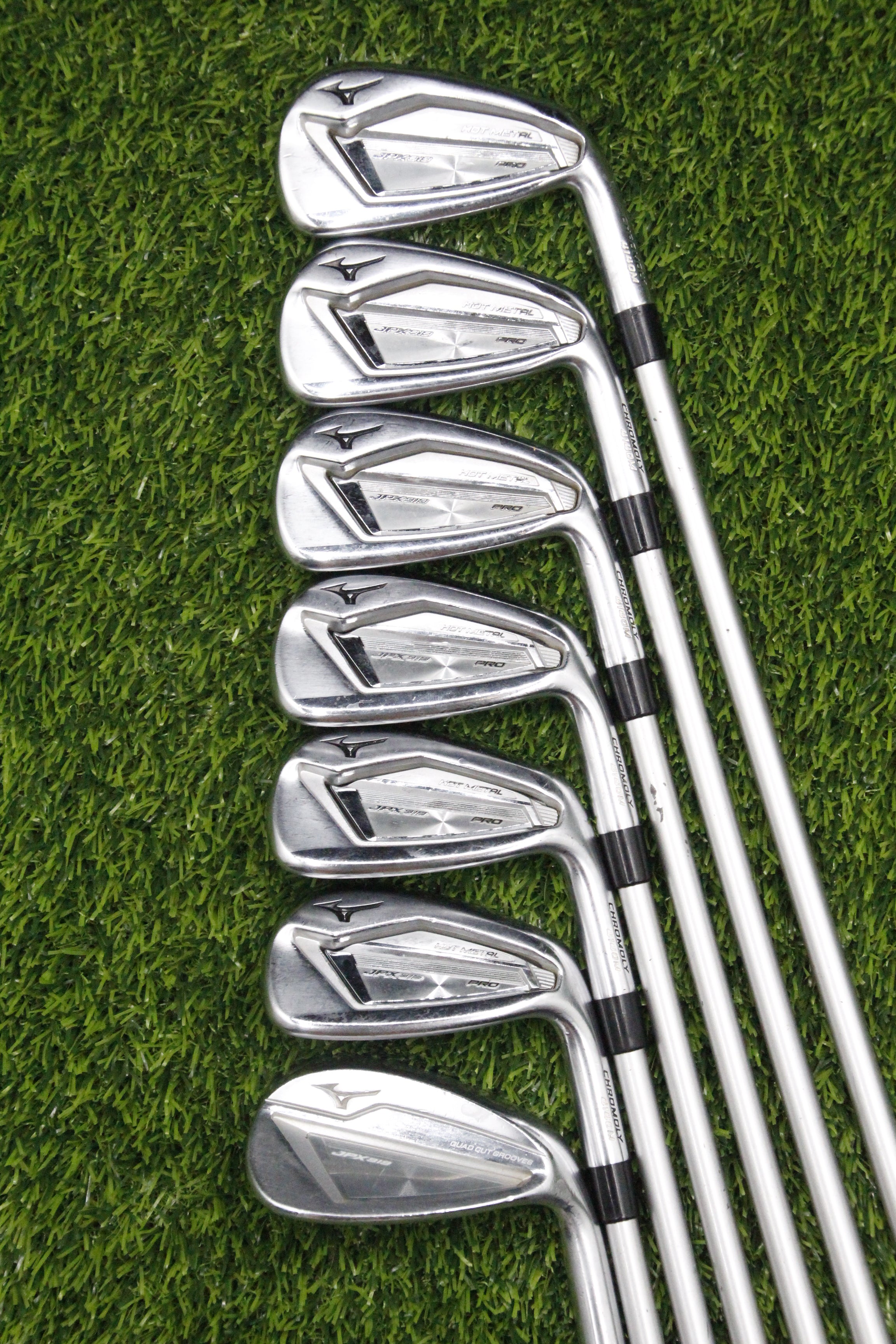 Mizuno JPX 919 Hot Metal Pro Iron Set 5-PW GW S Flex Std Length