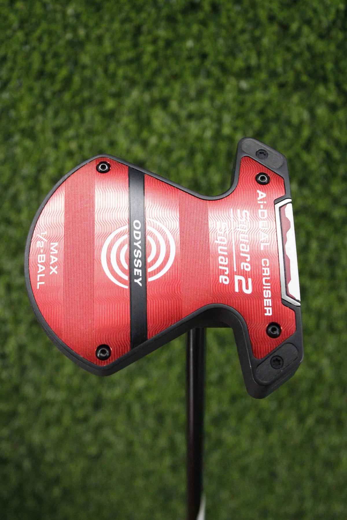 Odyssey Ai-DUAL Square 2 Square Max 1/2 Ball Cruiser Putter 38" w/ HC