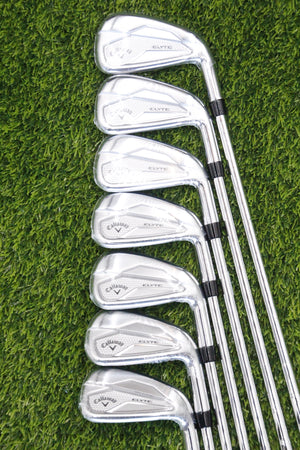 NEW Callaway Elyte Iron Set 5-PW AW S Flex Std